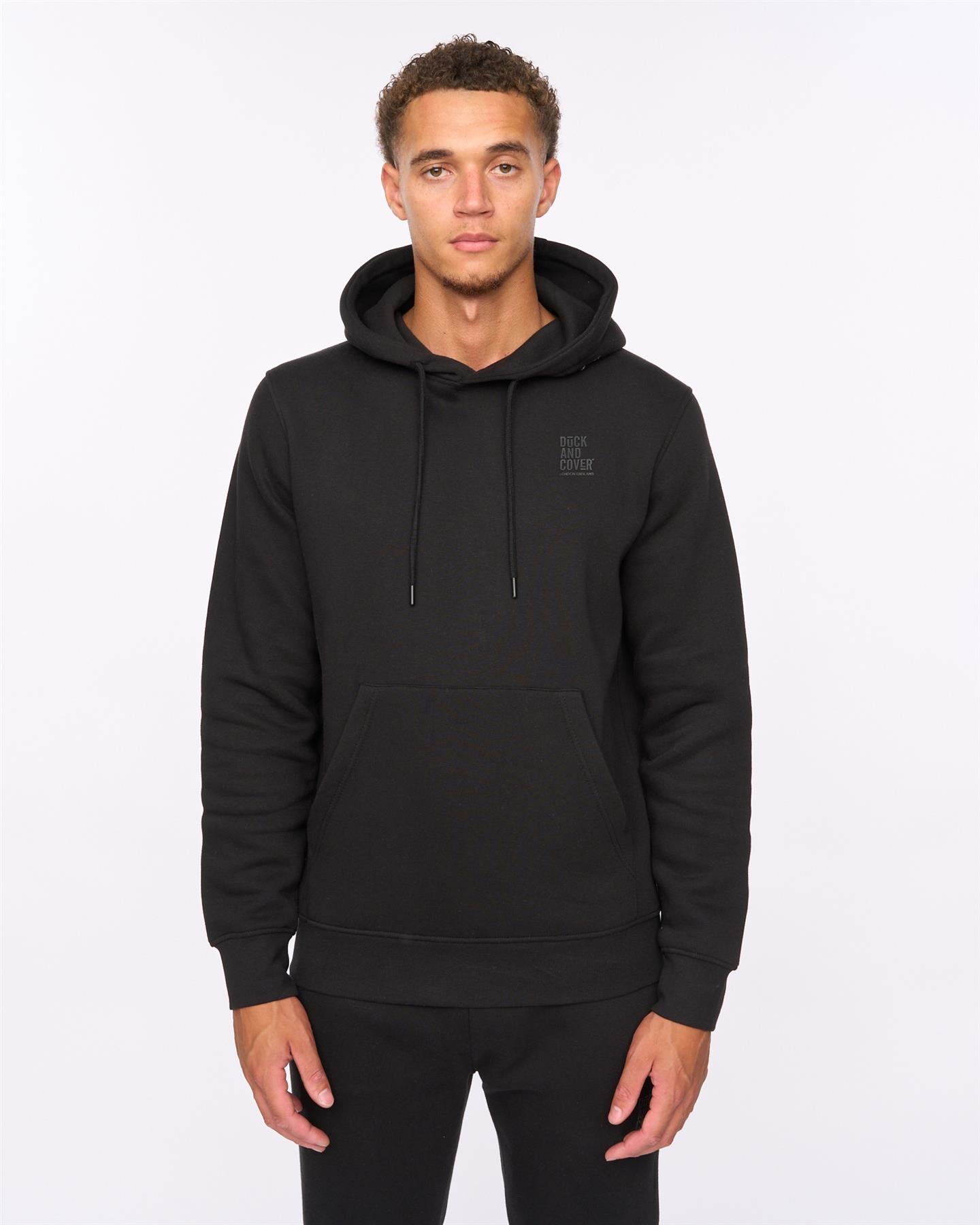 Mens Merchell Jog Set Black