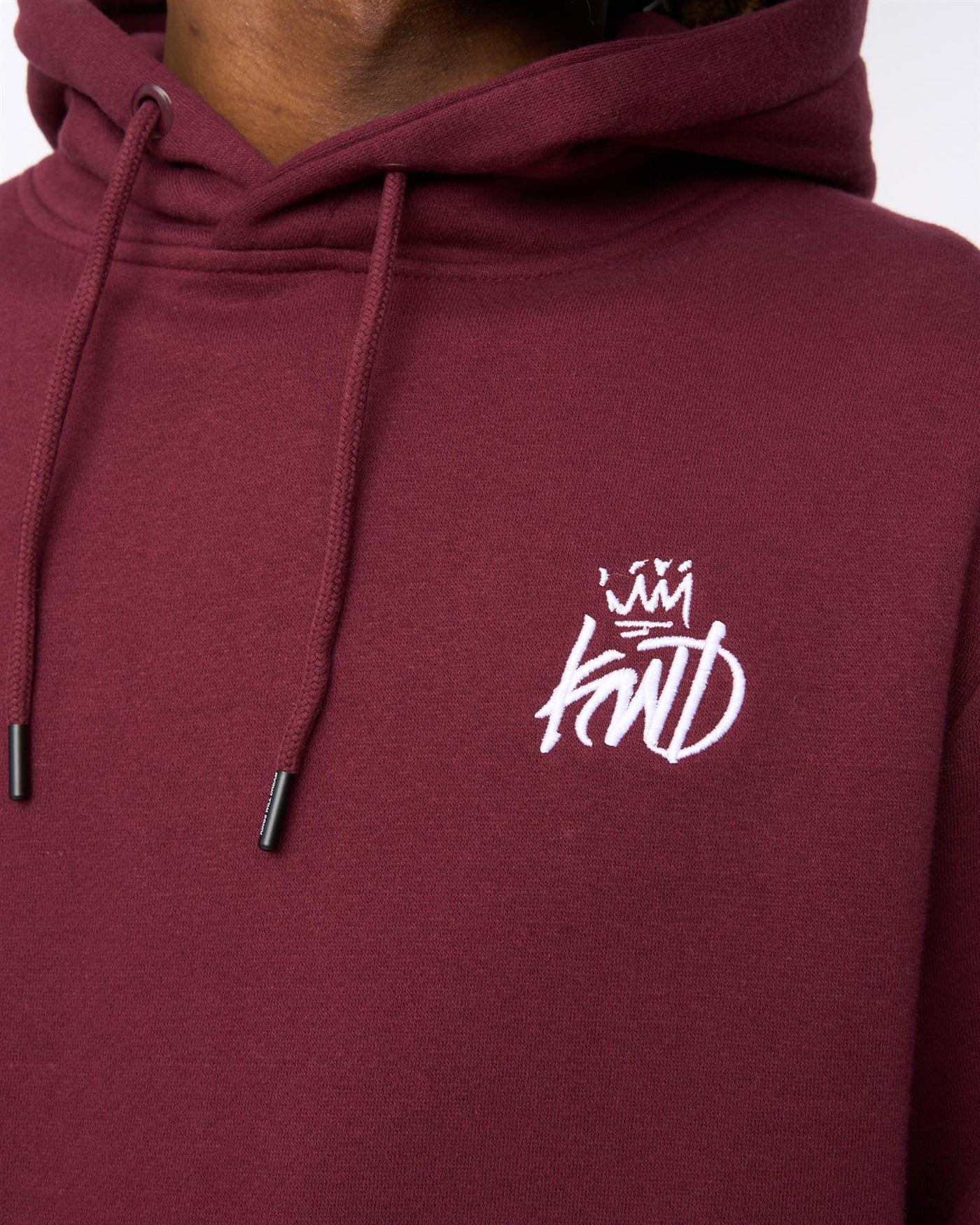 Mens Sleevely Hoodie Burgundy