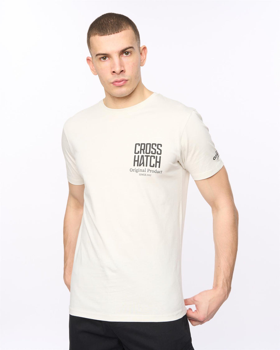Mens Hoogan T-Shirt Off White