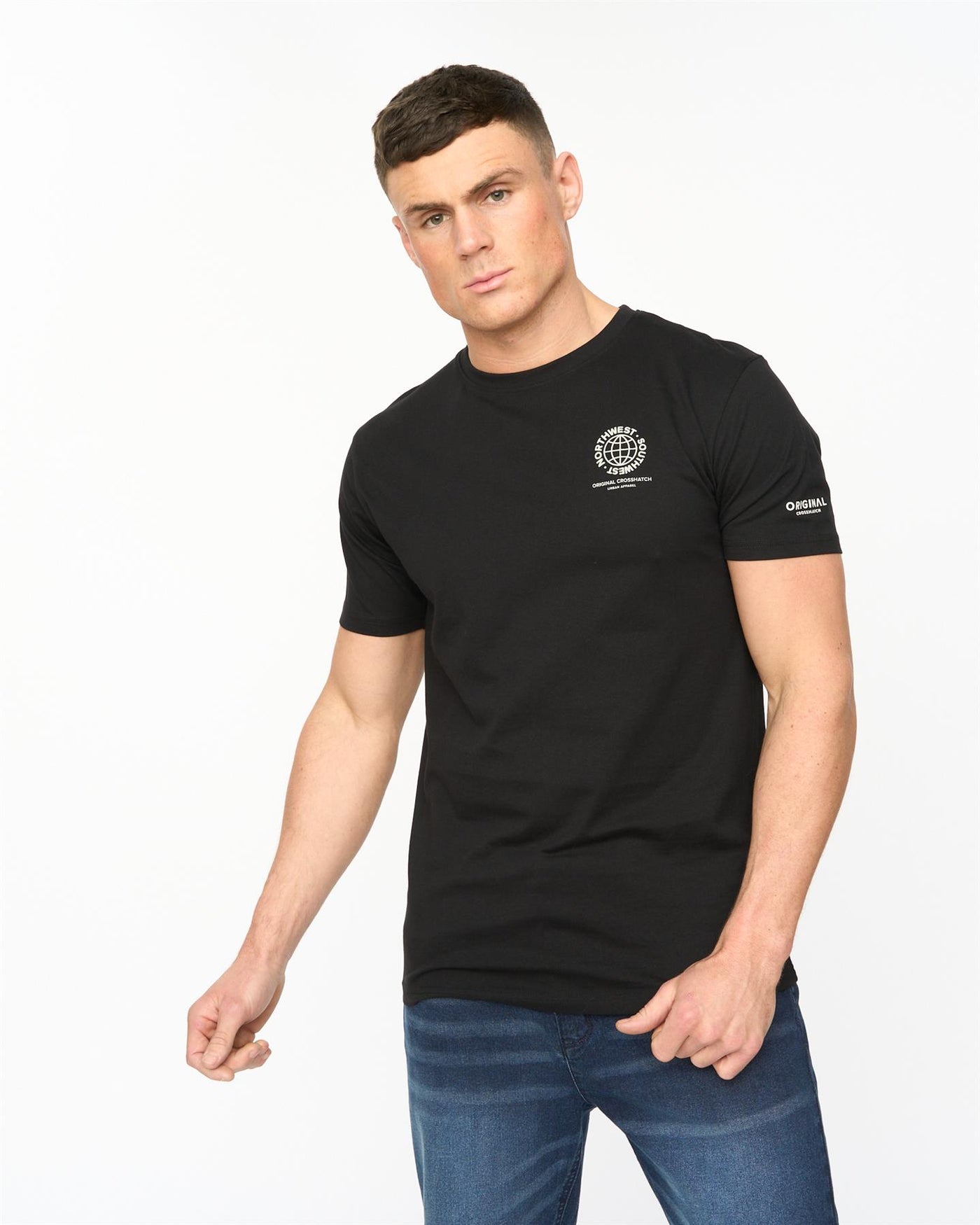 Mens Chittingtons T-Shirt Black