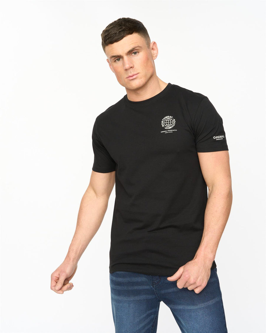 Mens Chittingtons T-Shirt Black