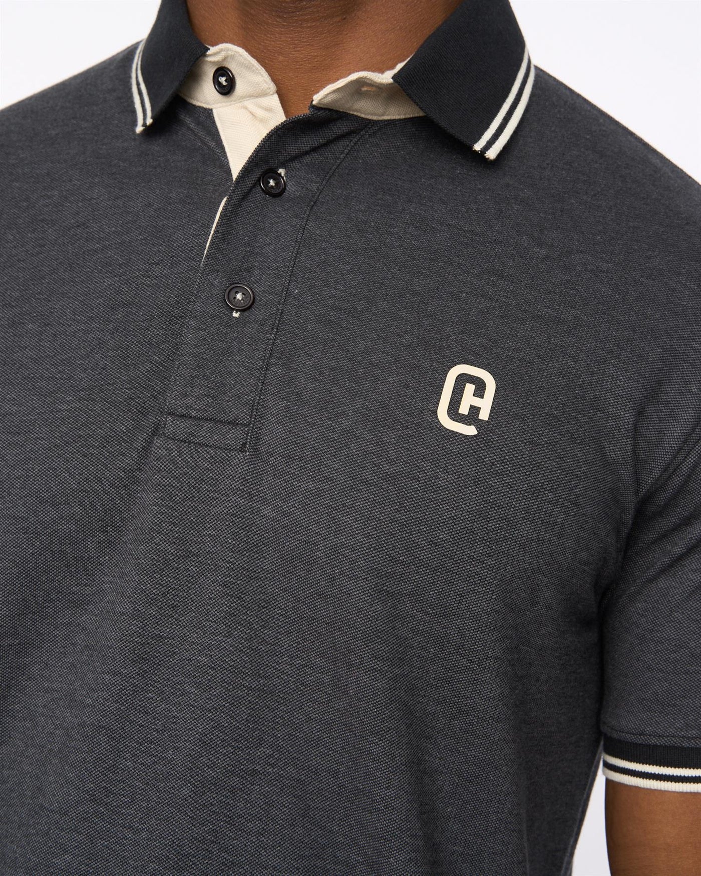 Mens Preece Polo Black