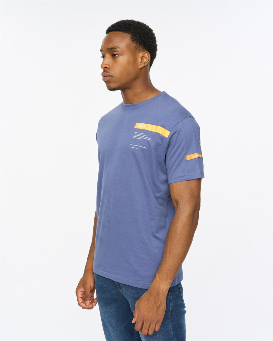 Mens Ambridge T-Shirt Denim Blue
