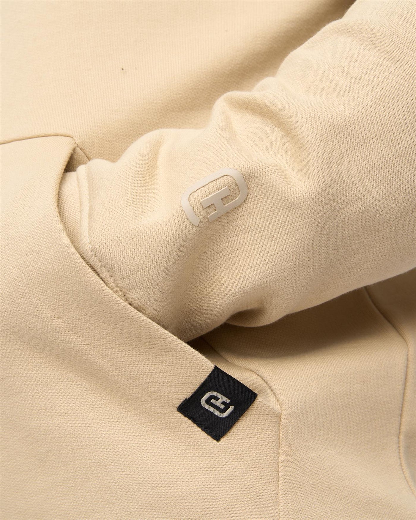 Mens Haromere Hoodie Stone