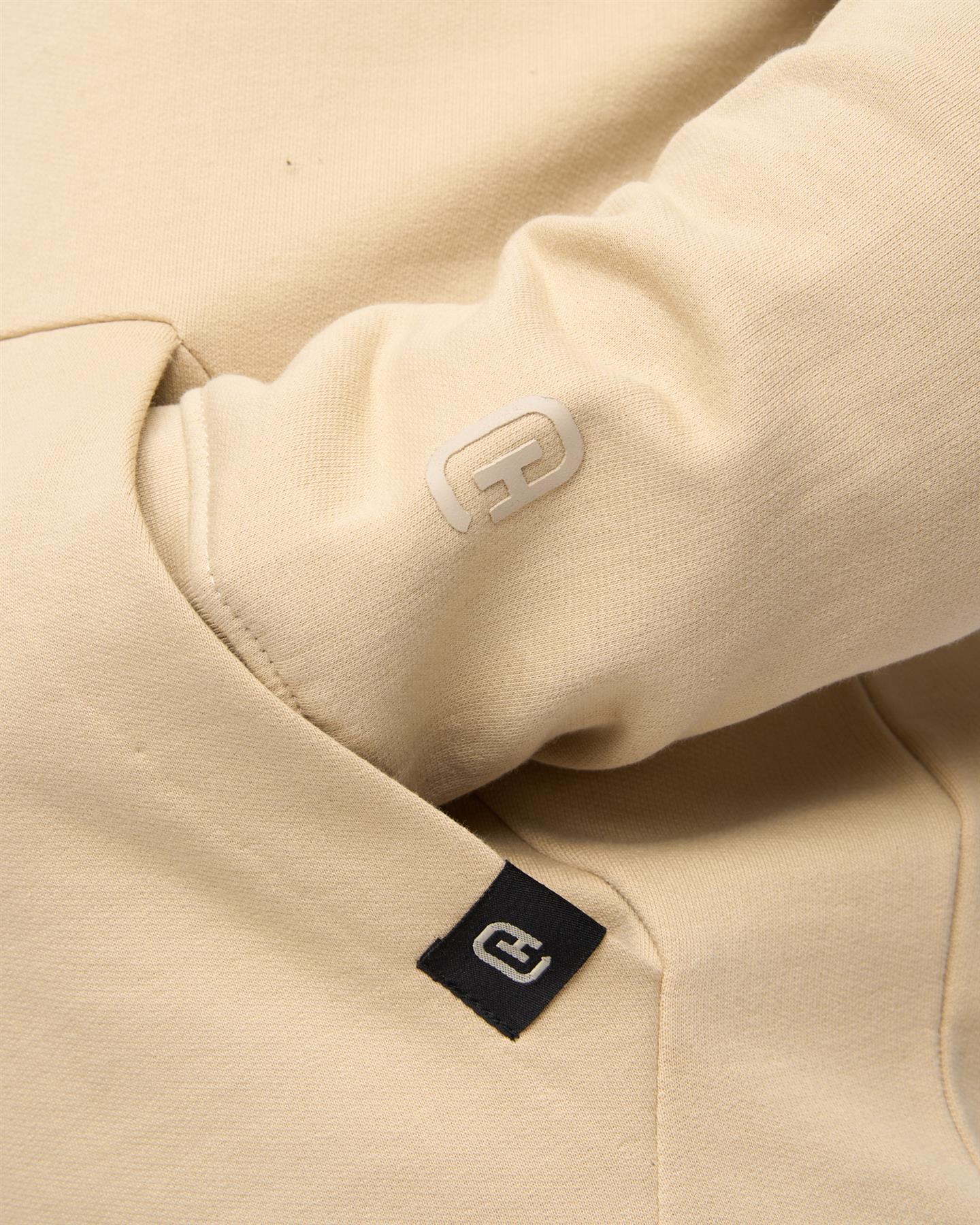 Mens Haromere Hoodie Stone