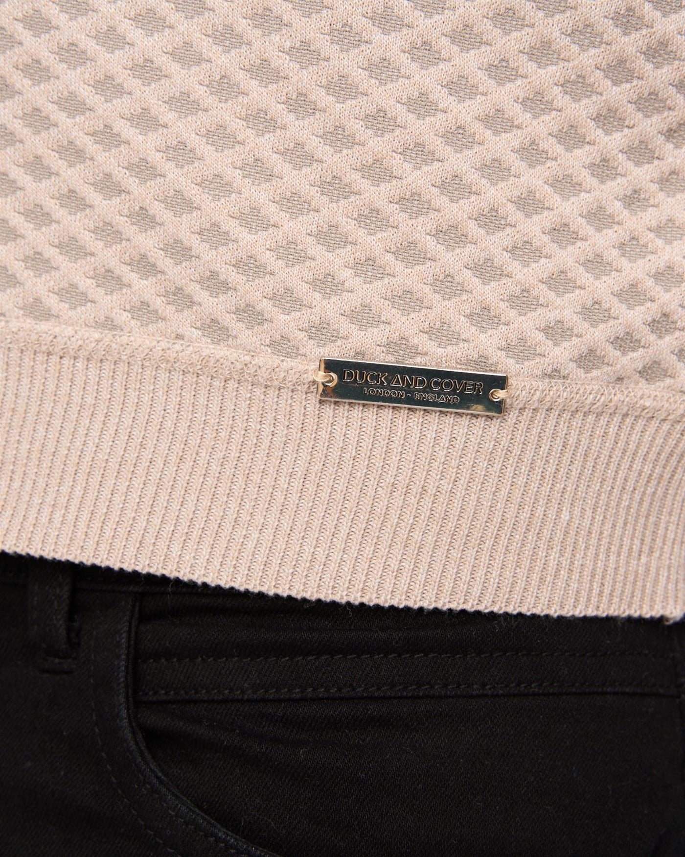 Mens Morwin Polo Stone