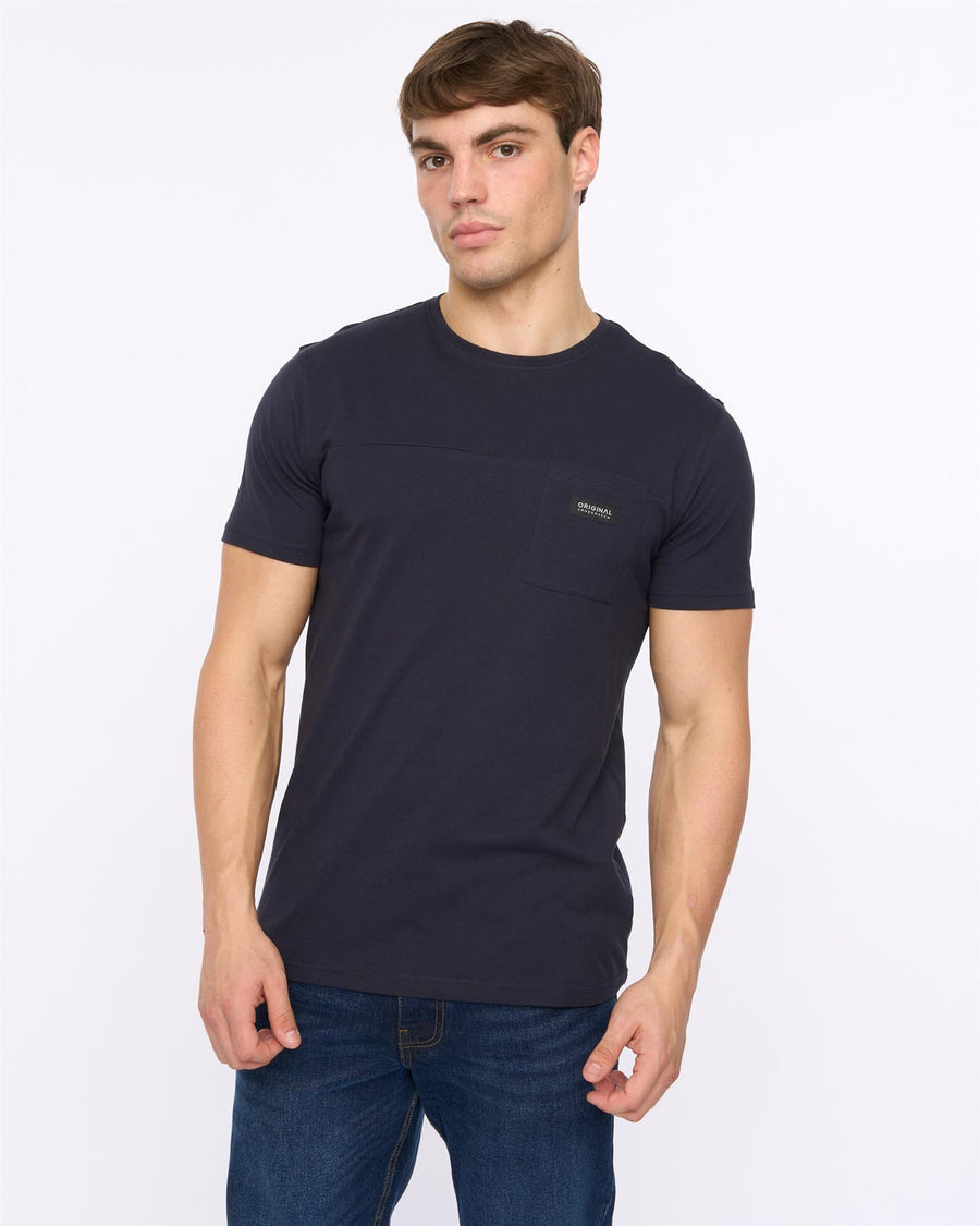 Mens Carritore T-Shirt Navy
