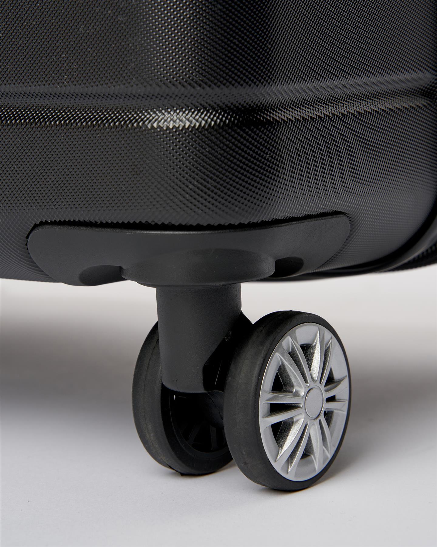 Mens Studio Suitcase 3pk Black