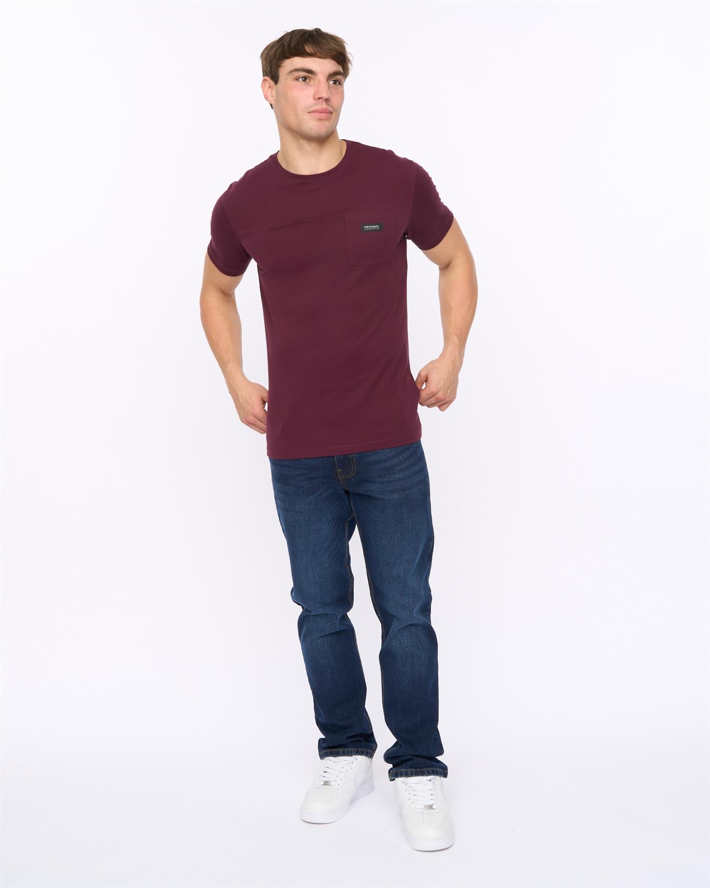 Mens Carritore T-Shirt Raisin