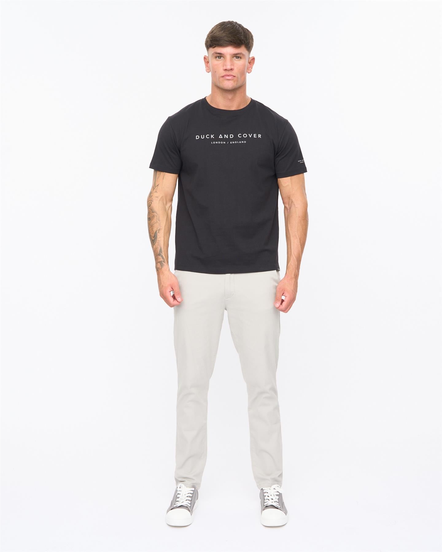 Mens Crytons Heavy T-Shirt Black