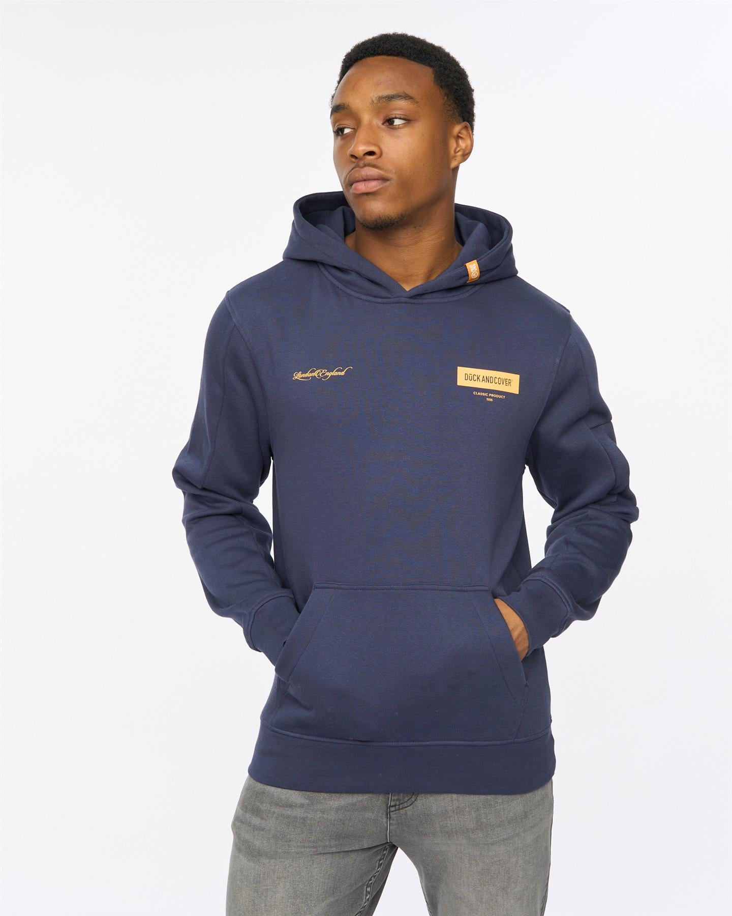 Mens Marsak V2 Hoodie Indigo