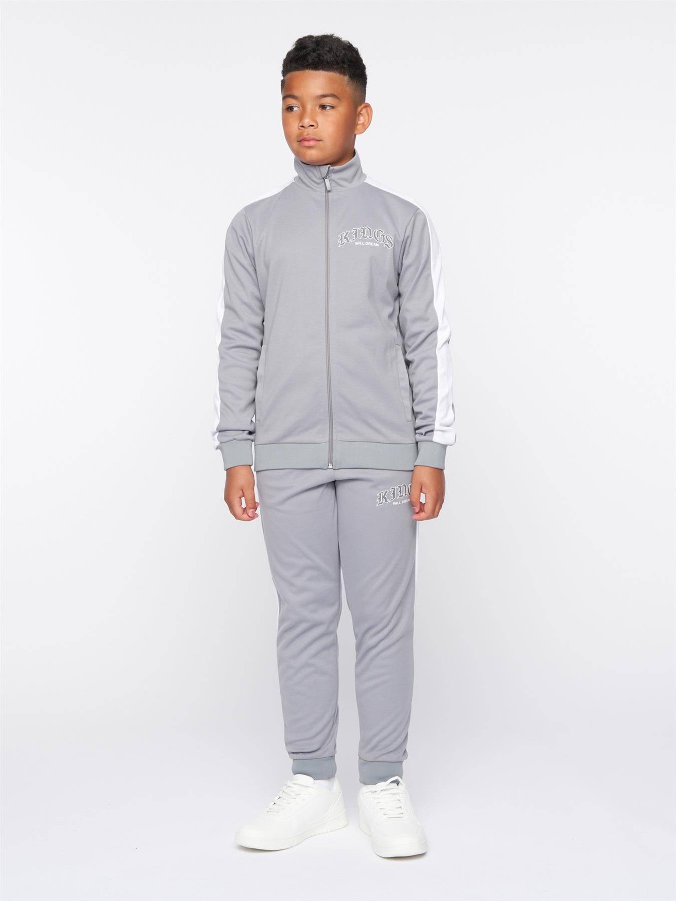 Waylo Full Zip Track Top Sharkskin / Optic