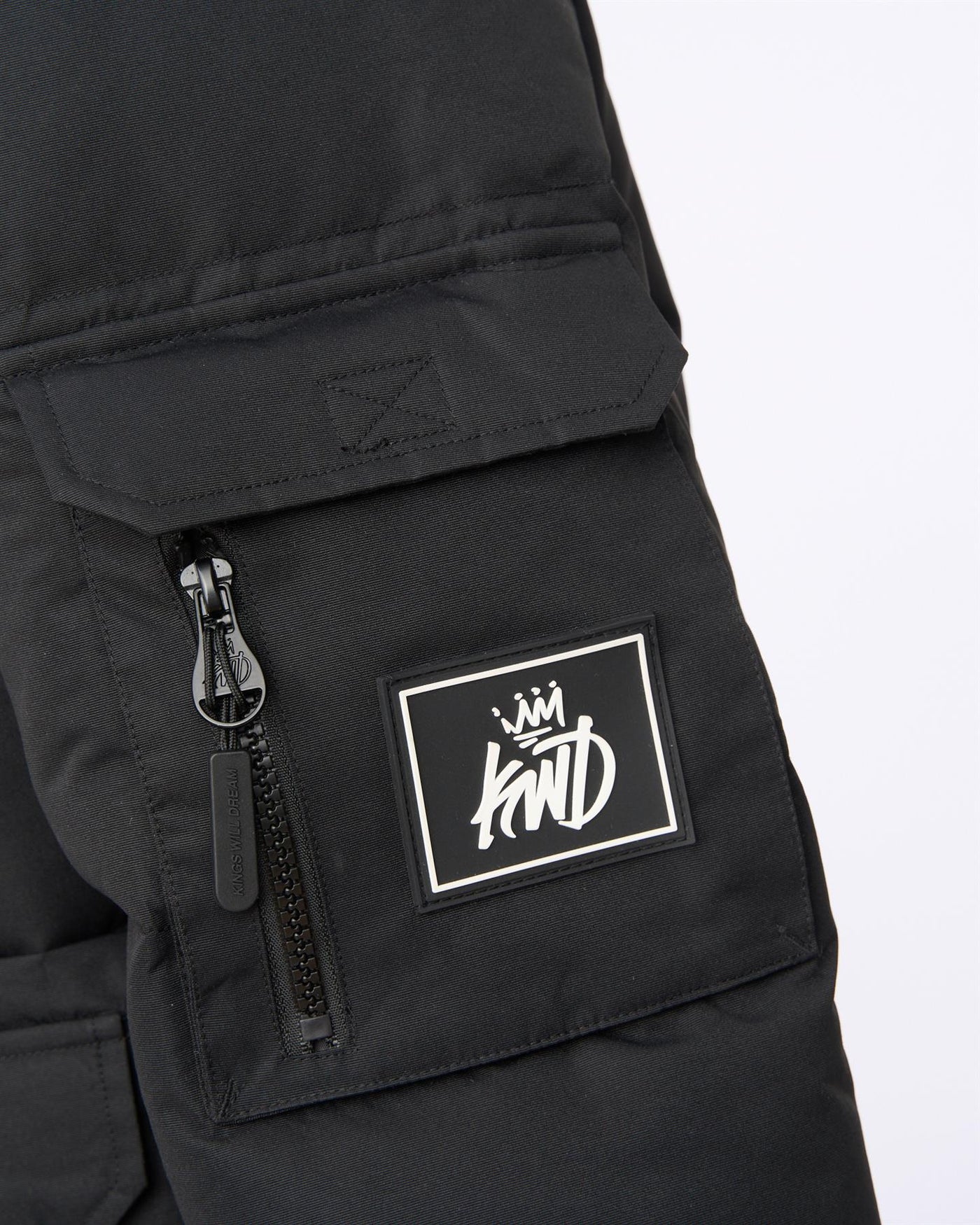 Mens Wakaday Bomber Jacket Black