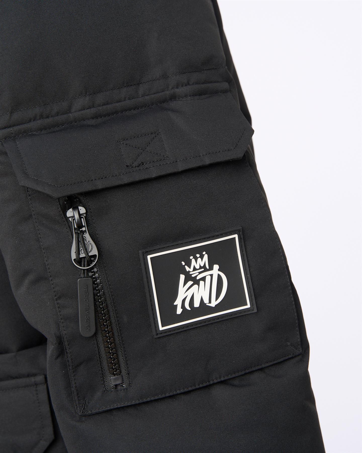 Mens Wakaday Bomber Jacket Black