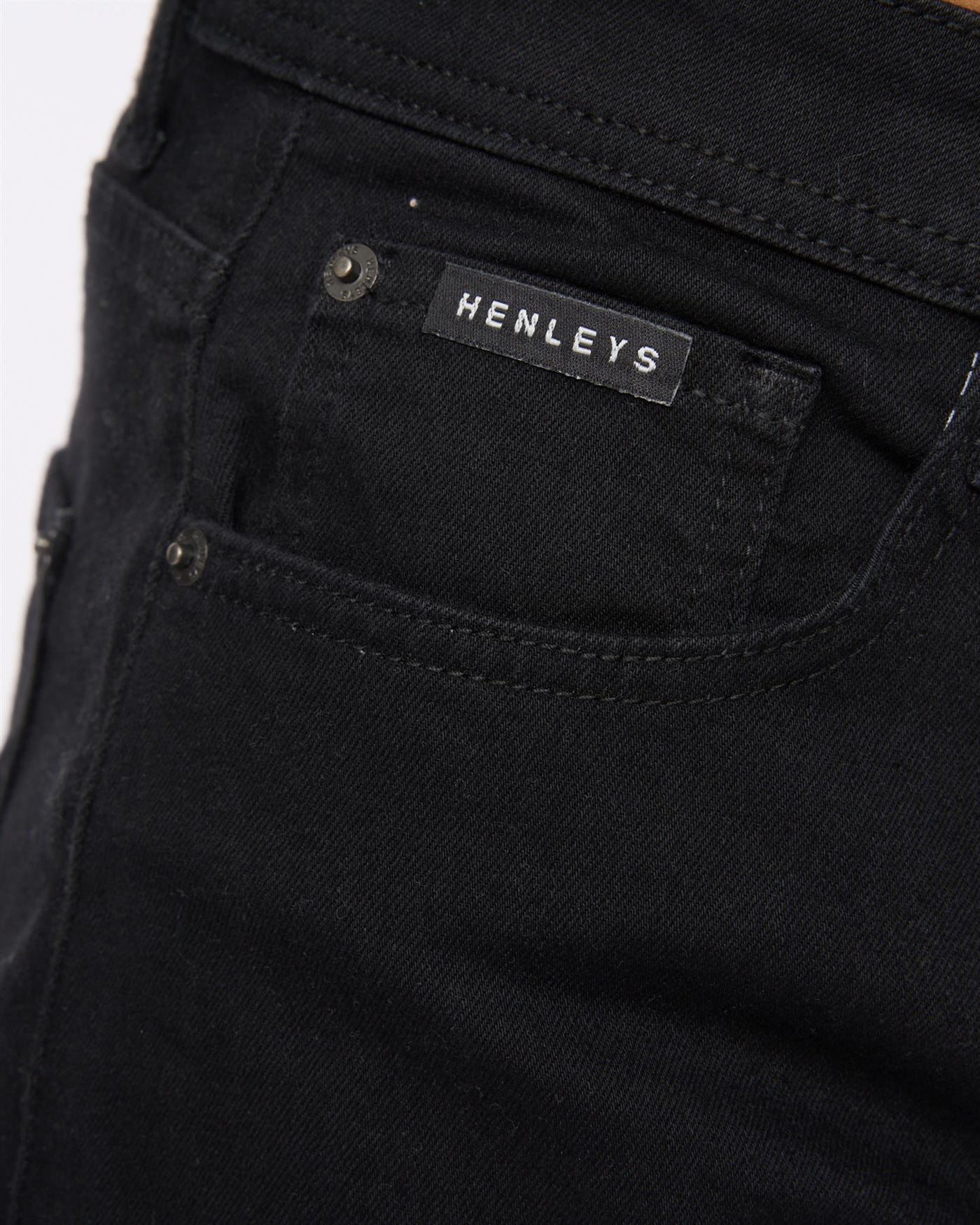 Mens Mayhen Slim Fit Jeans Black