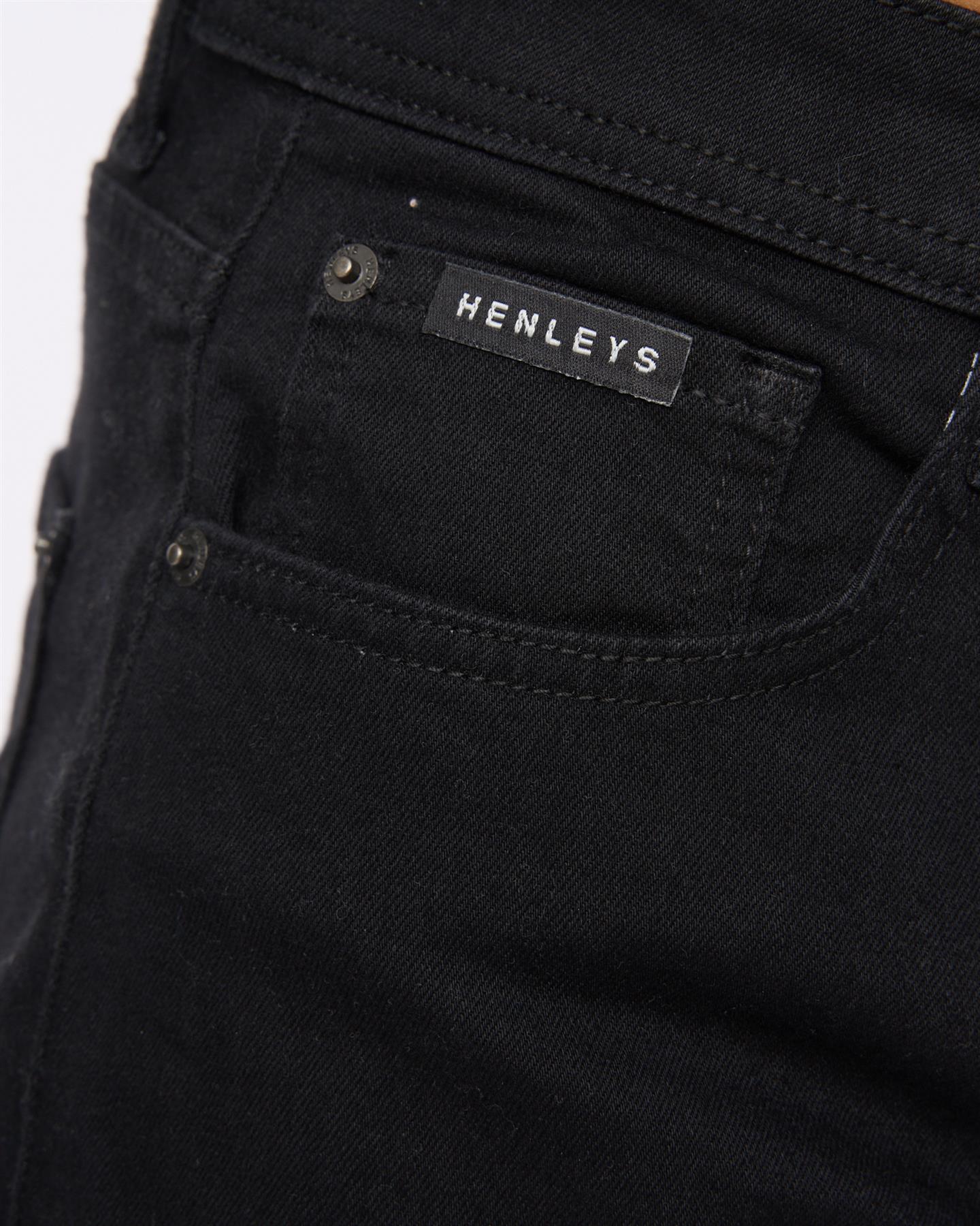 Mens Mayhen Slim Fit Jeans Black