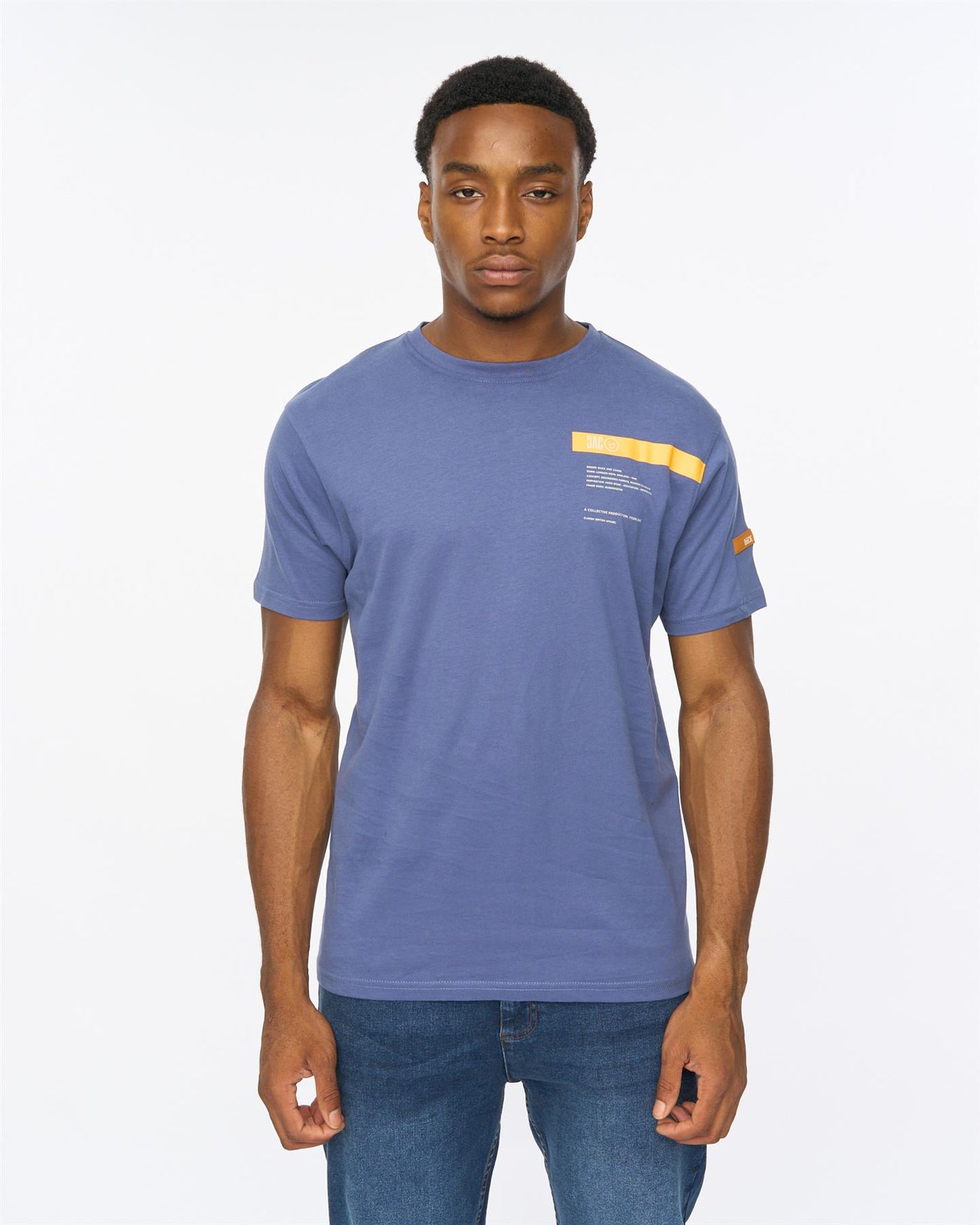 Mens Ambridge T-Shirt Denim Blue