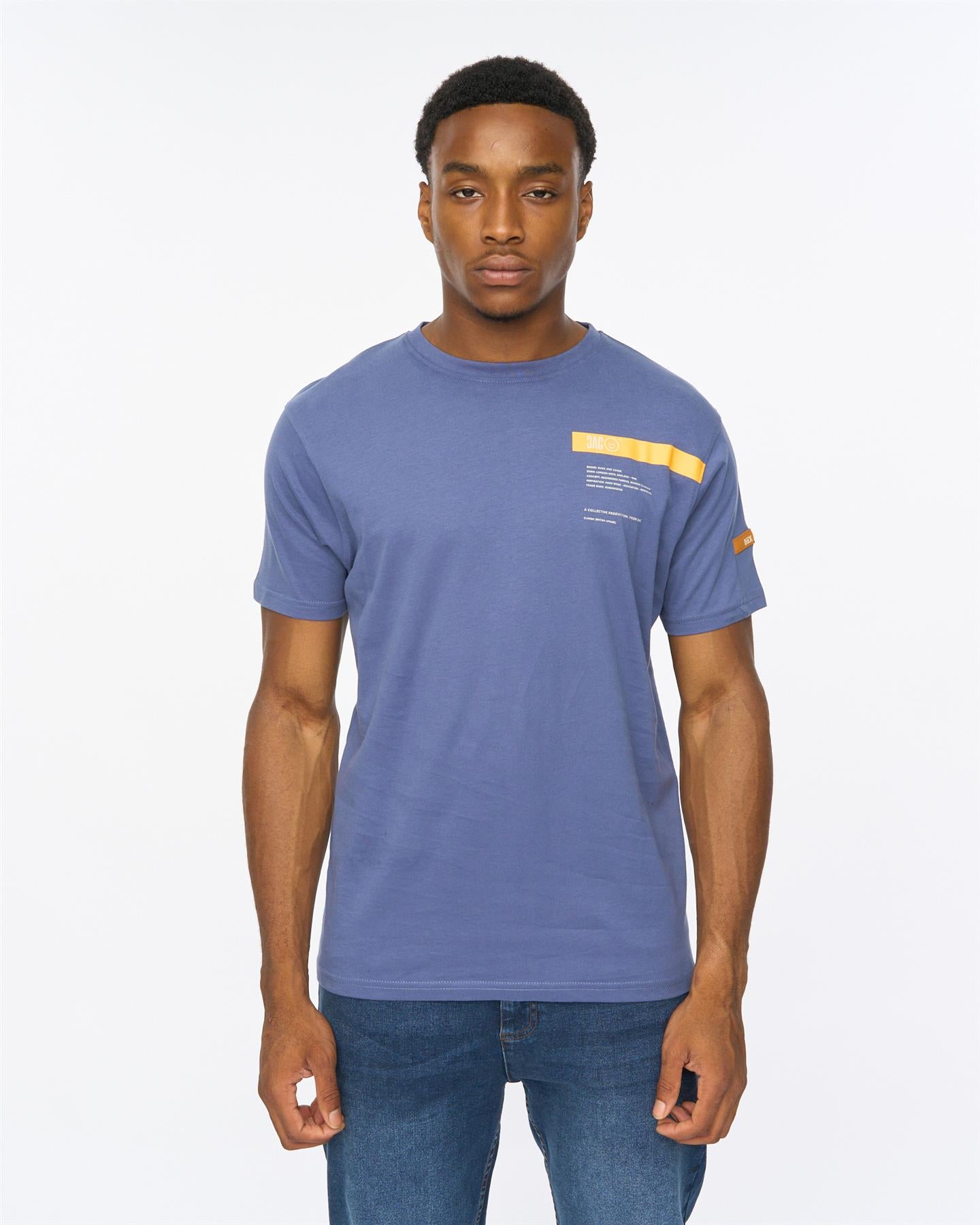 Mens Ambridge T-Shirt Denim Blue