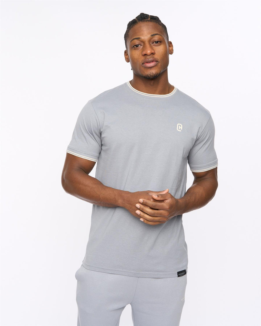 Mens Preece T-Shirt Steel Blue