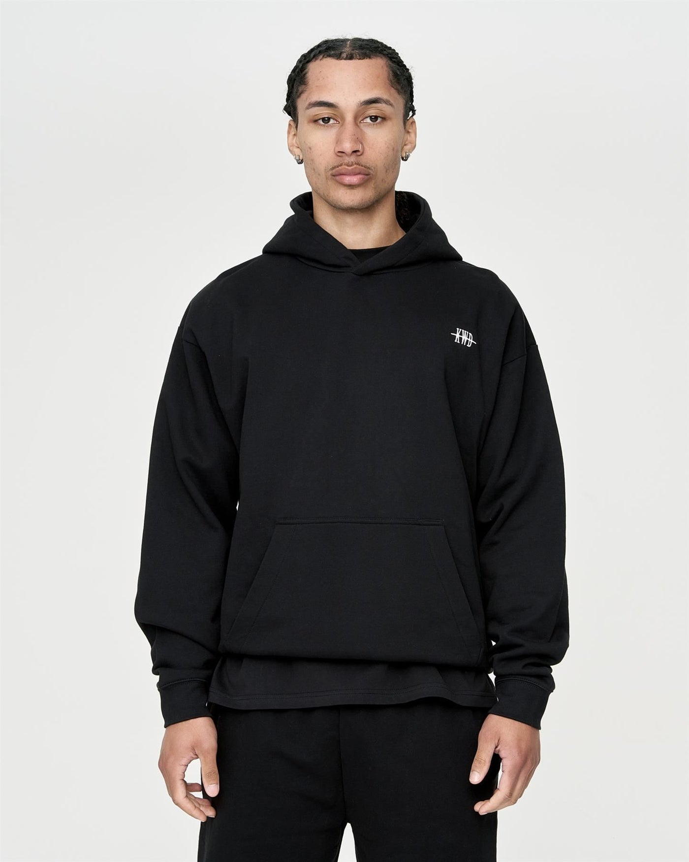 Mens Studio Butterfly Hoodie Black