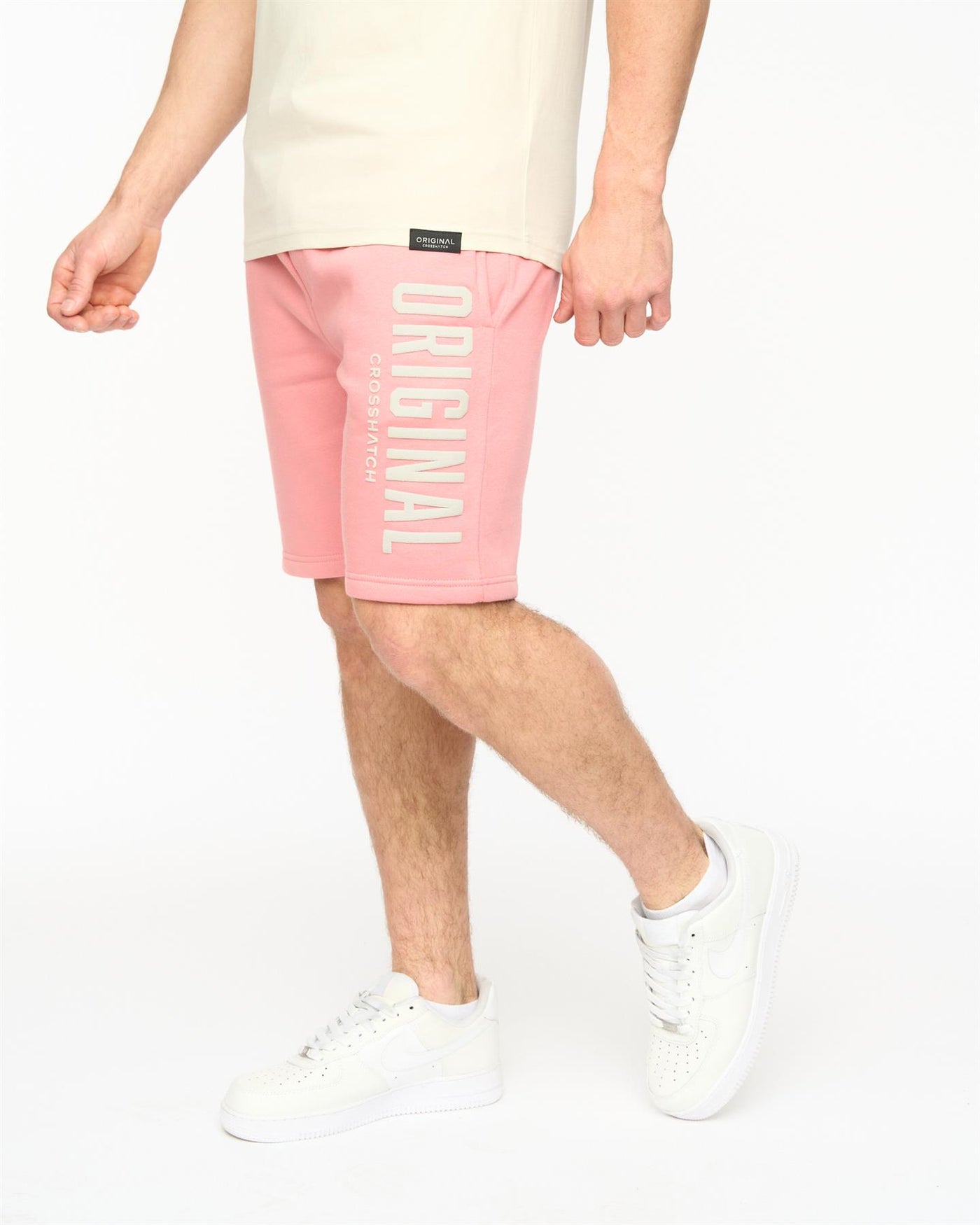 Mens Kensby Jog Shorts Pink