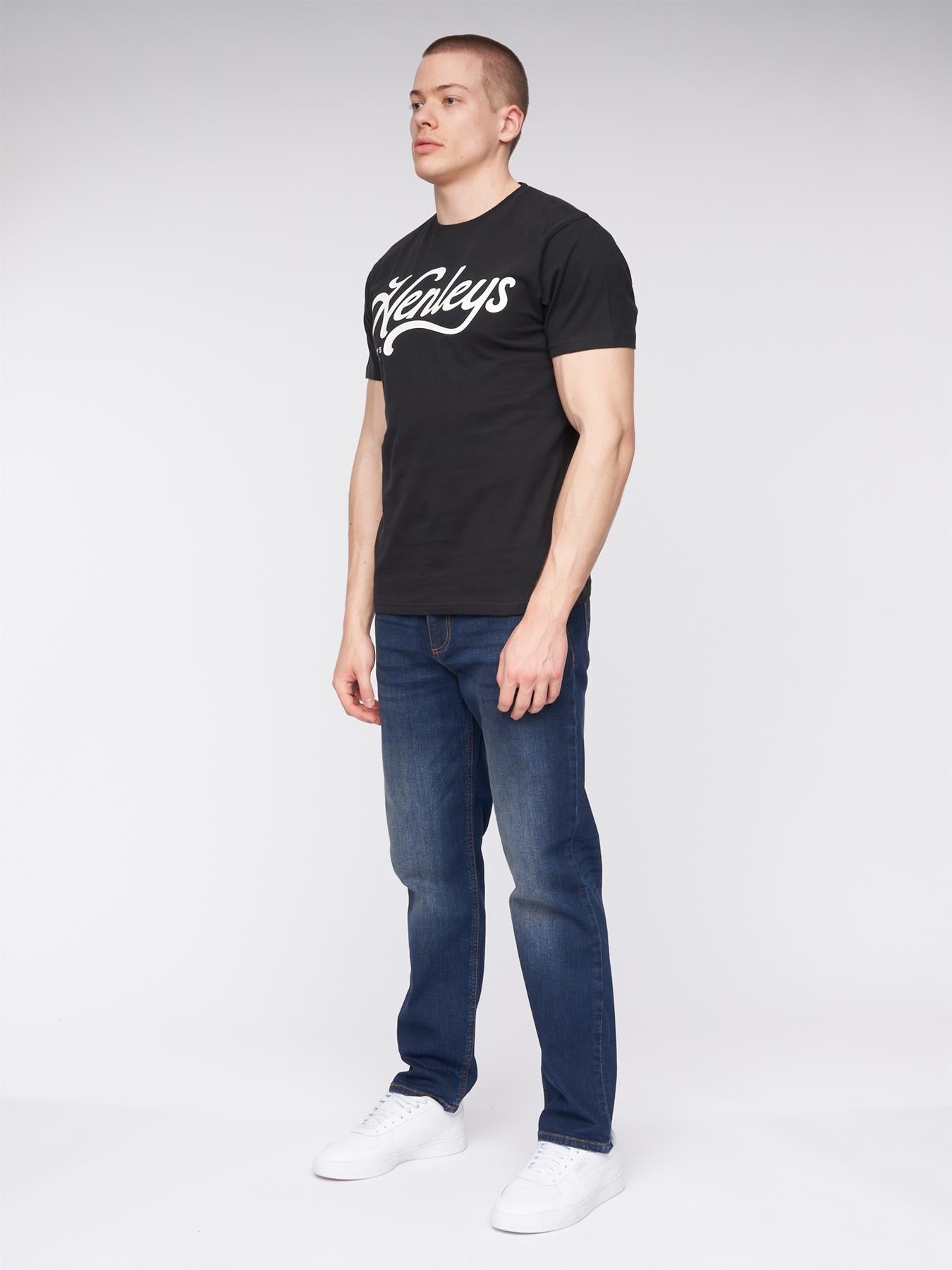 Mens Breeze Straight Fit Jeans Dark Wash