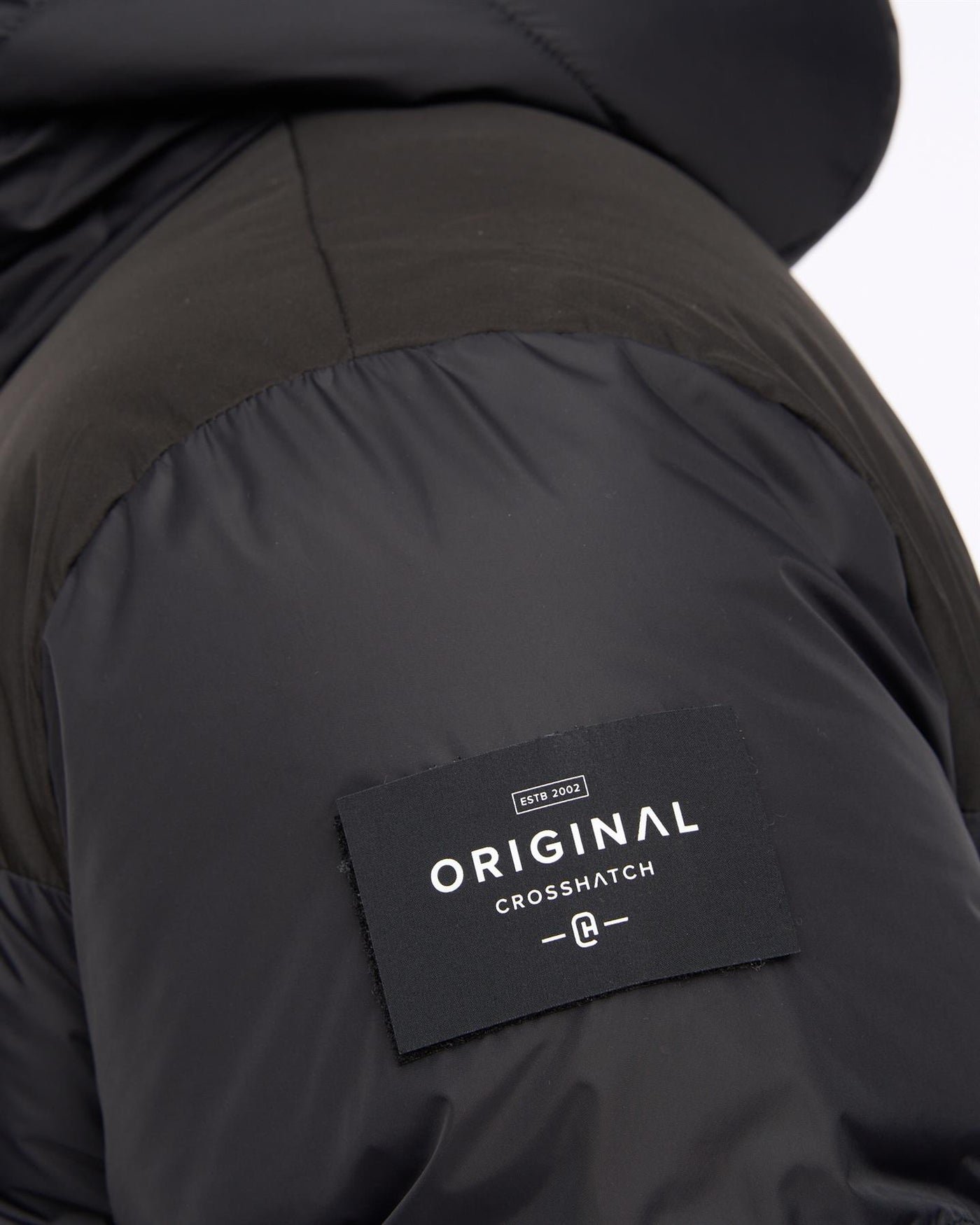 Mens Squadage Panel Jacket Black