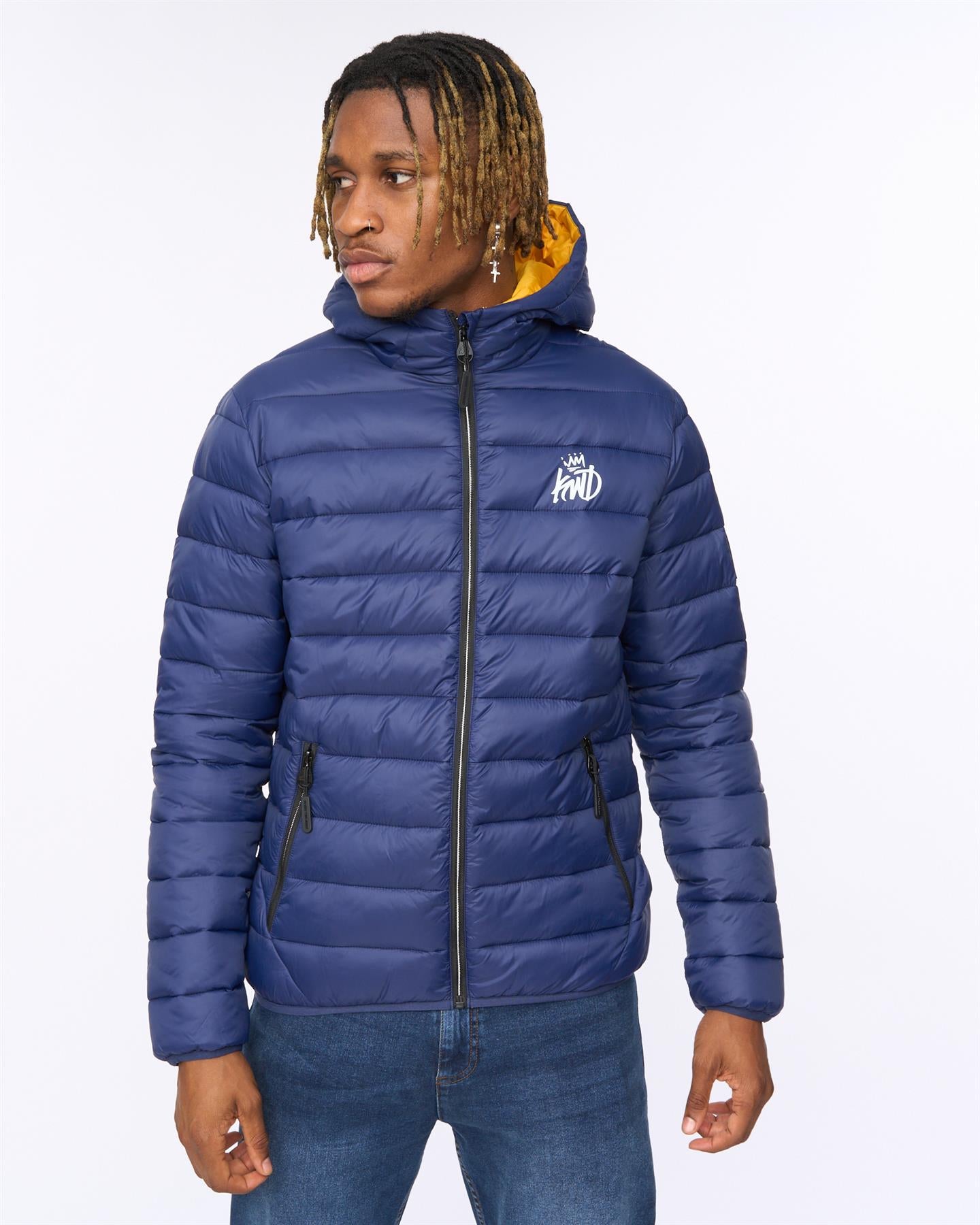 Mens Jackinson Puffer Jacket Navy