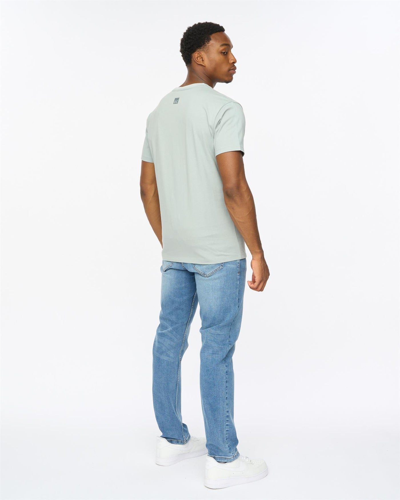 Mens Polymoore Heavy T-Shirt Steel Blue