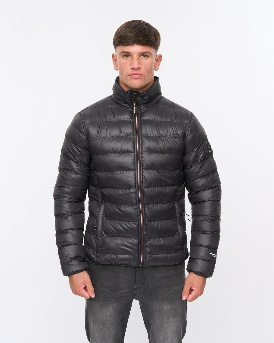 Mens Shemmy Two Quilted Jacket Black