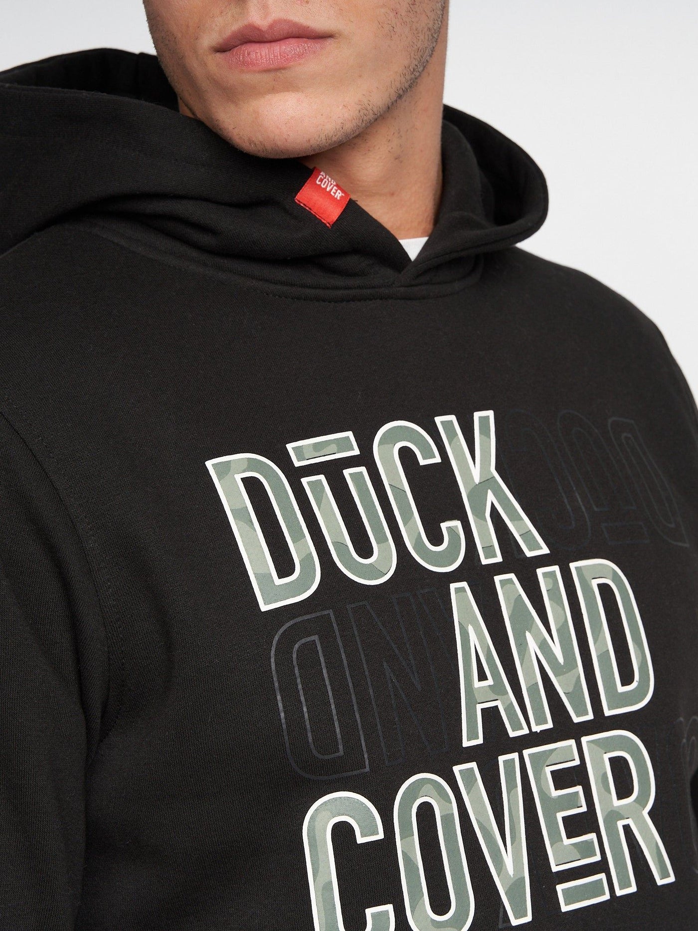 Mens Pecklar Hoodie Black