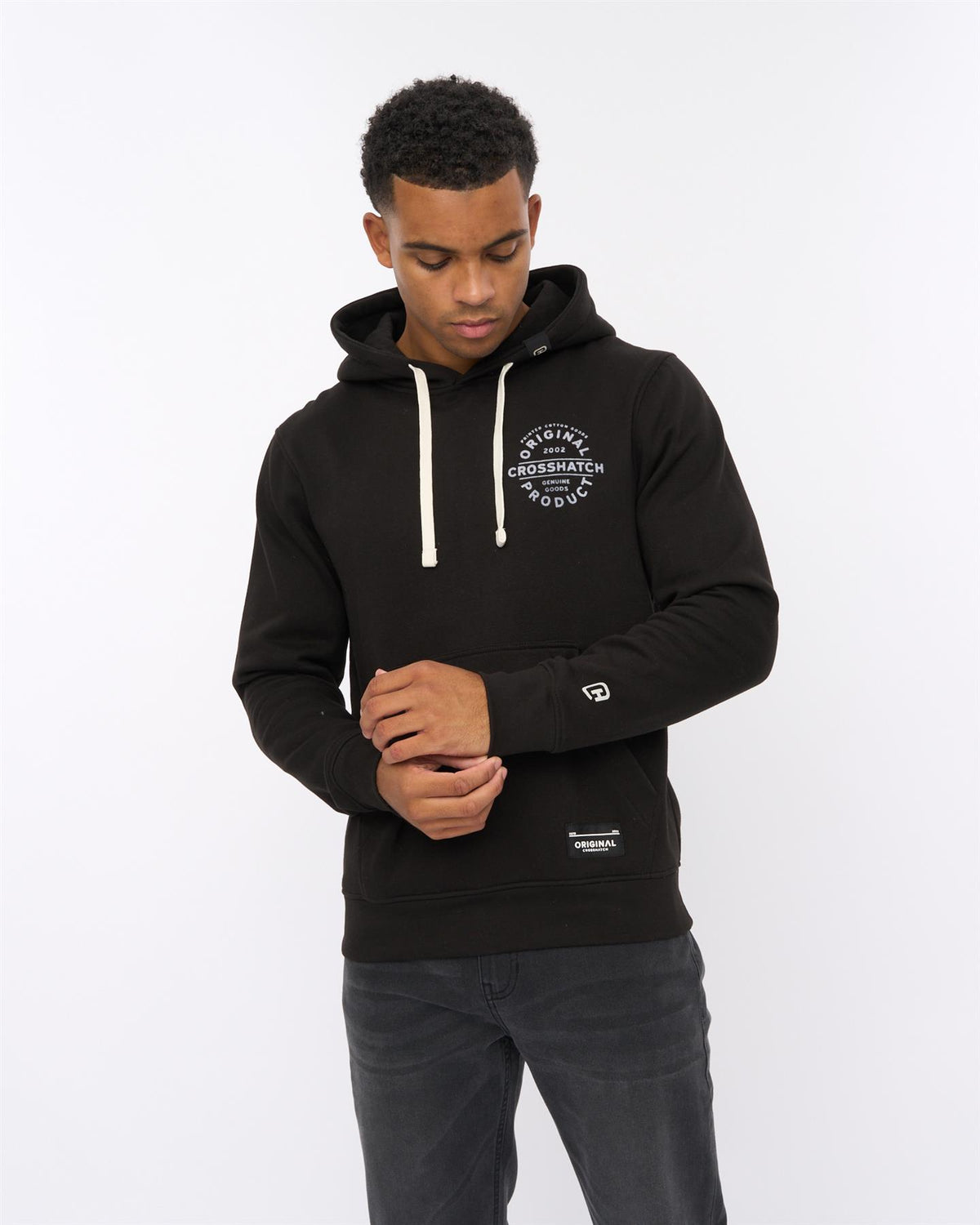 Mens Cresswell Hoodie Black