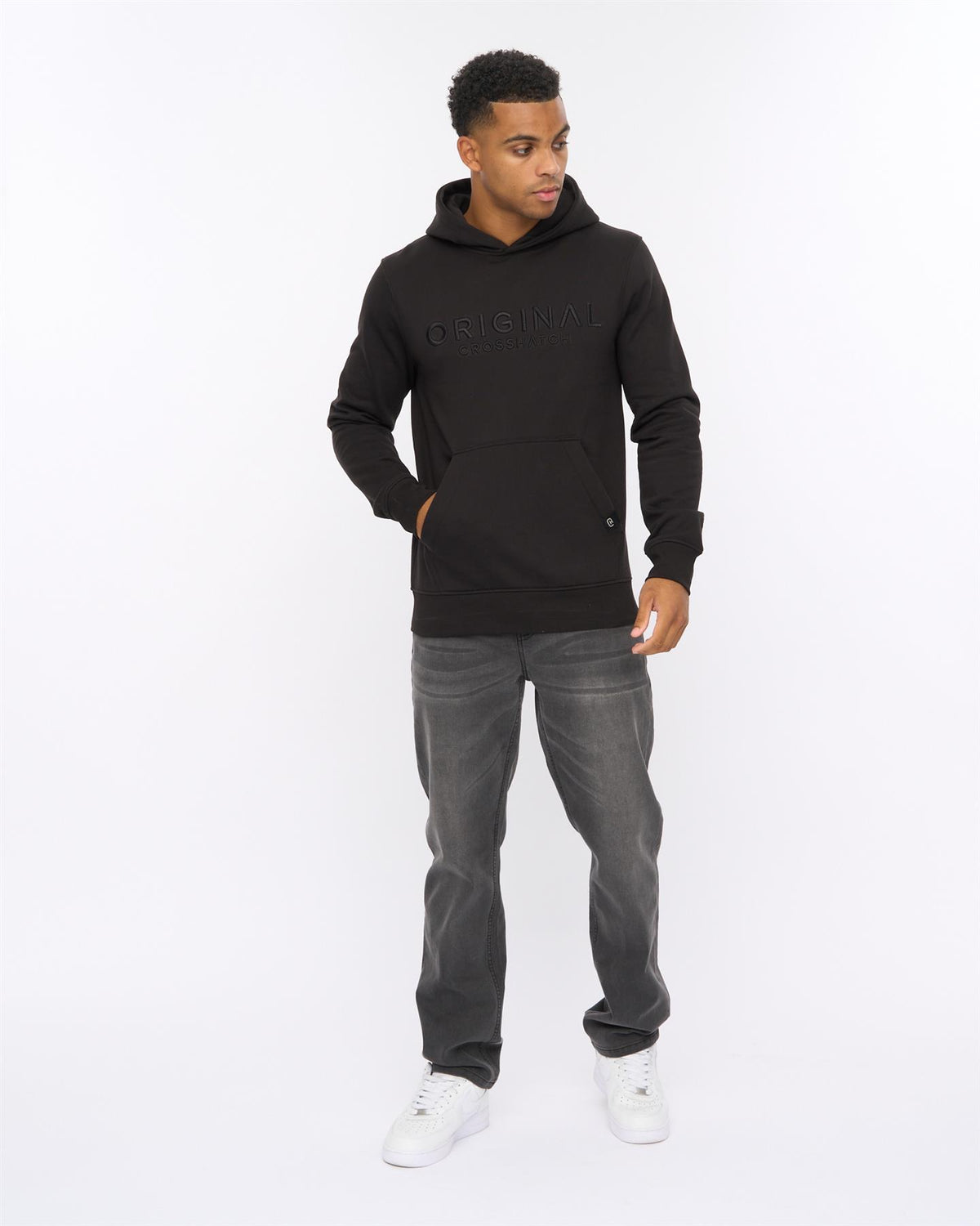 Mens Haromere Hoodie Black