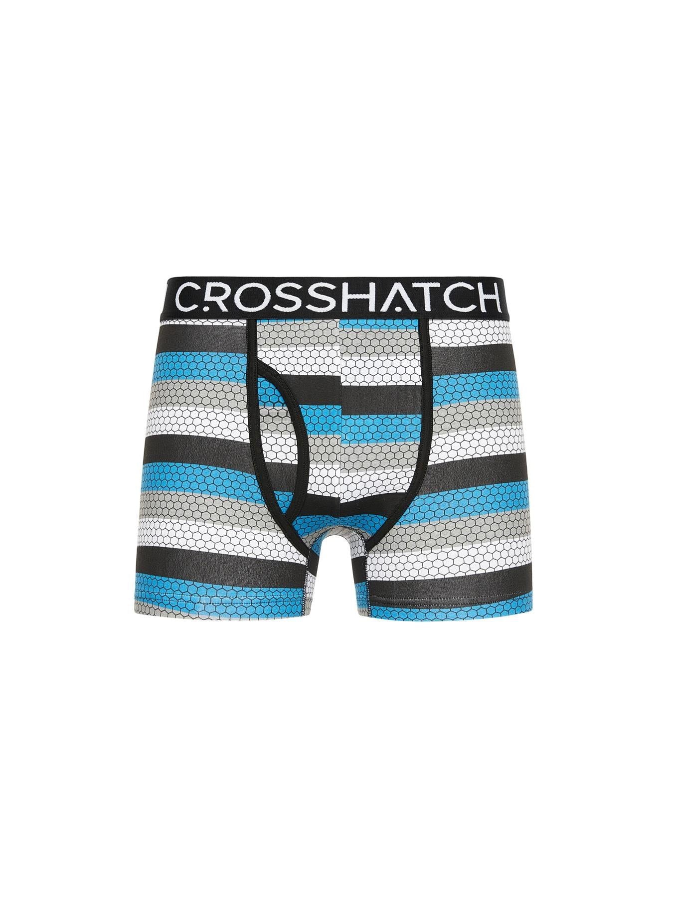 Crystaline Boxers 3pk Malibu Blue