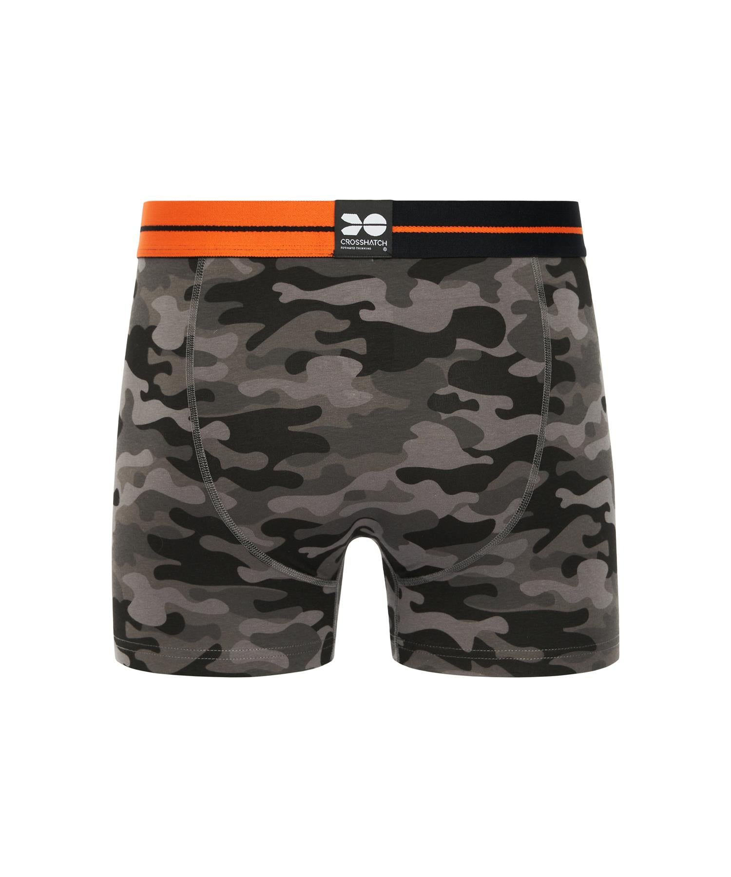 Mens Endocamo Boxers 5pk Orange