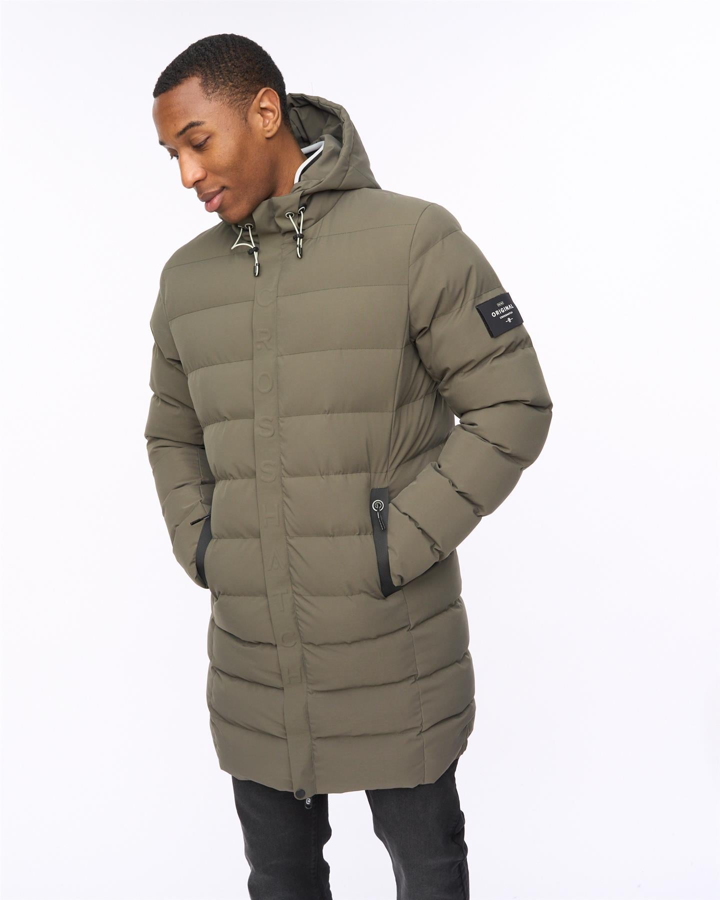 Mens Longkamp Jacket Olive