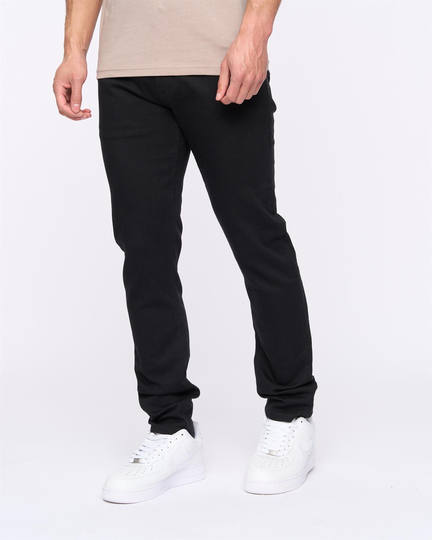 Mens Mayhen Slim Fit Jeans Black