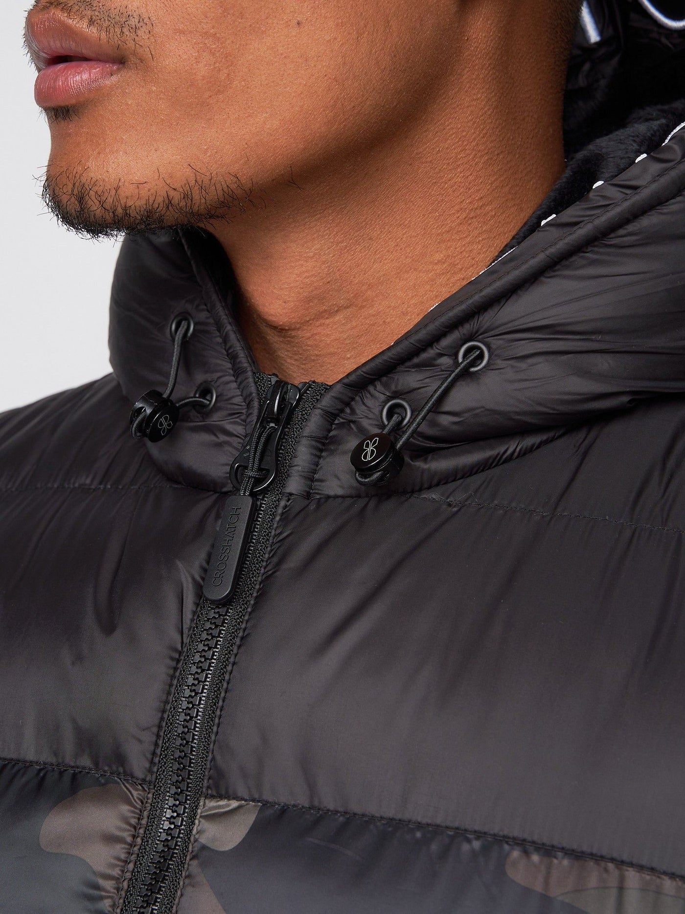 Stanfield Hooded Gilet Forest Camo