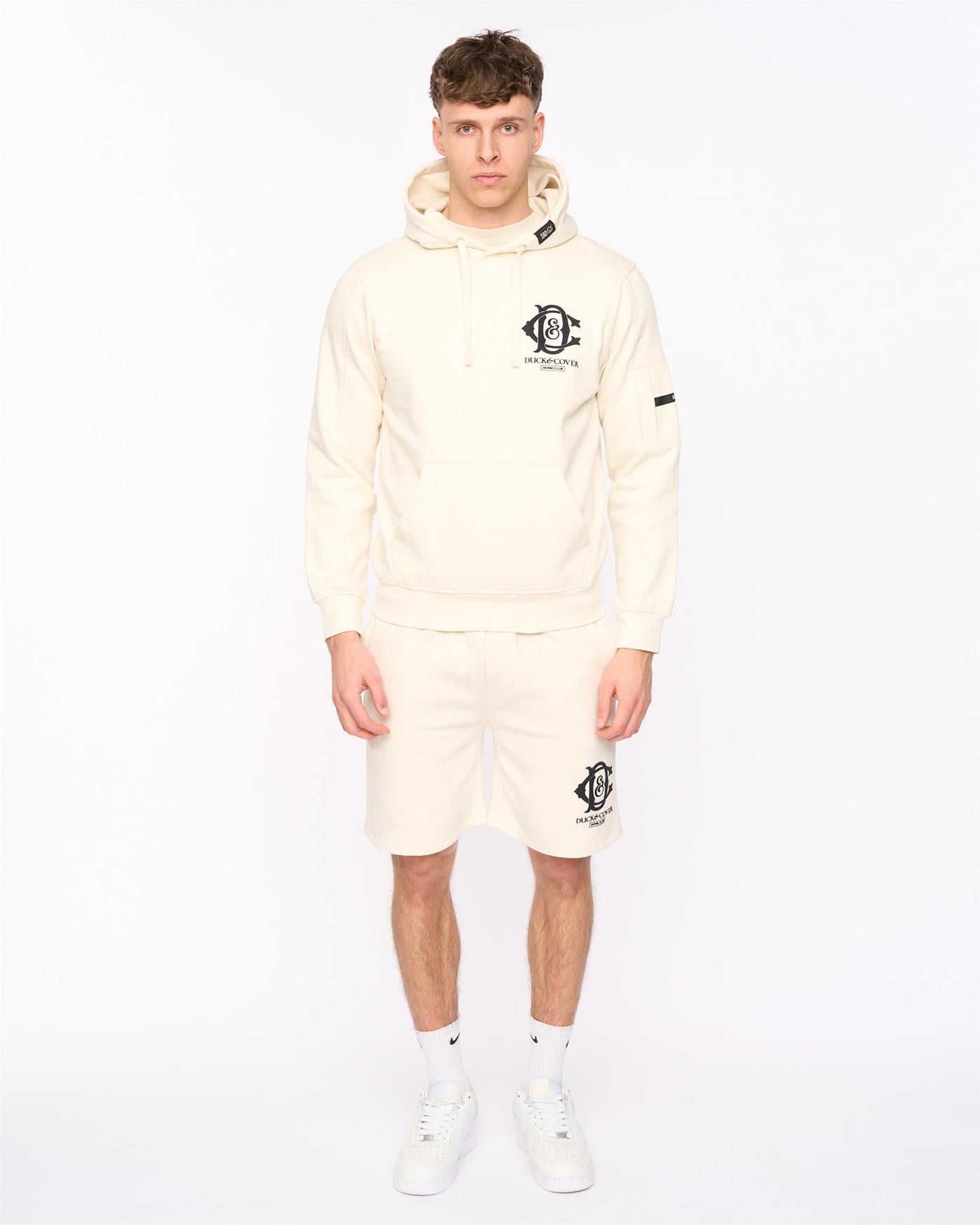 Mens Randolph Hoodie Light Stone