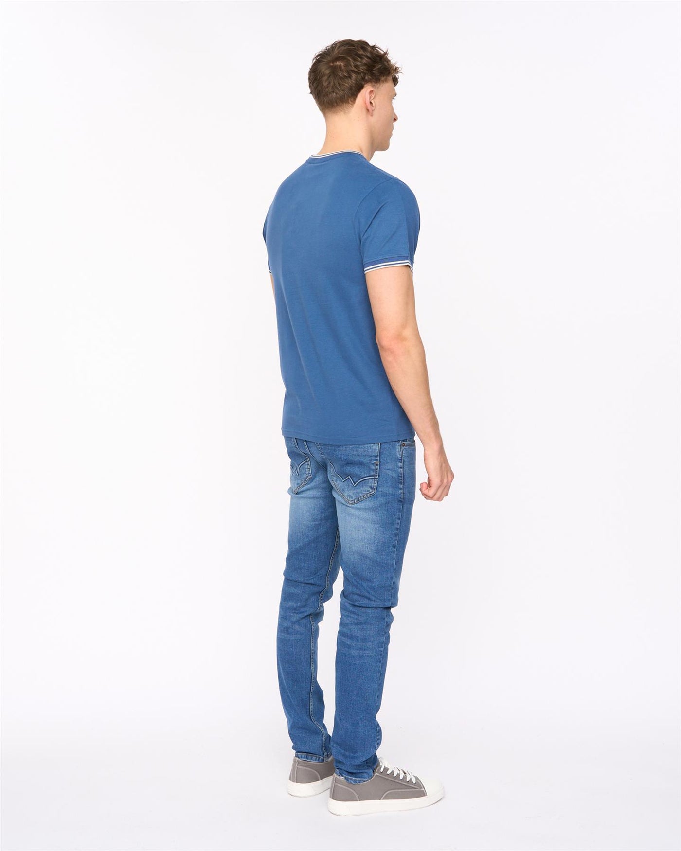 Mens Wrentham T-Shirt Denim Blue