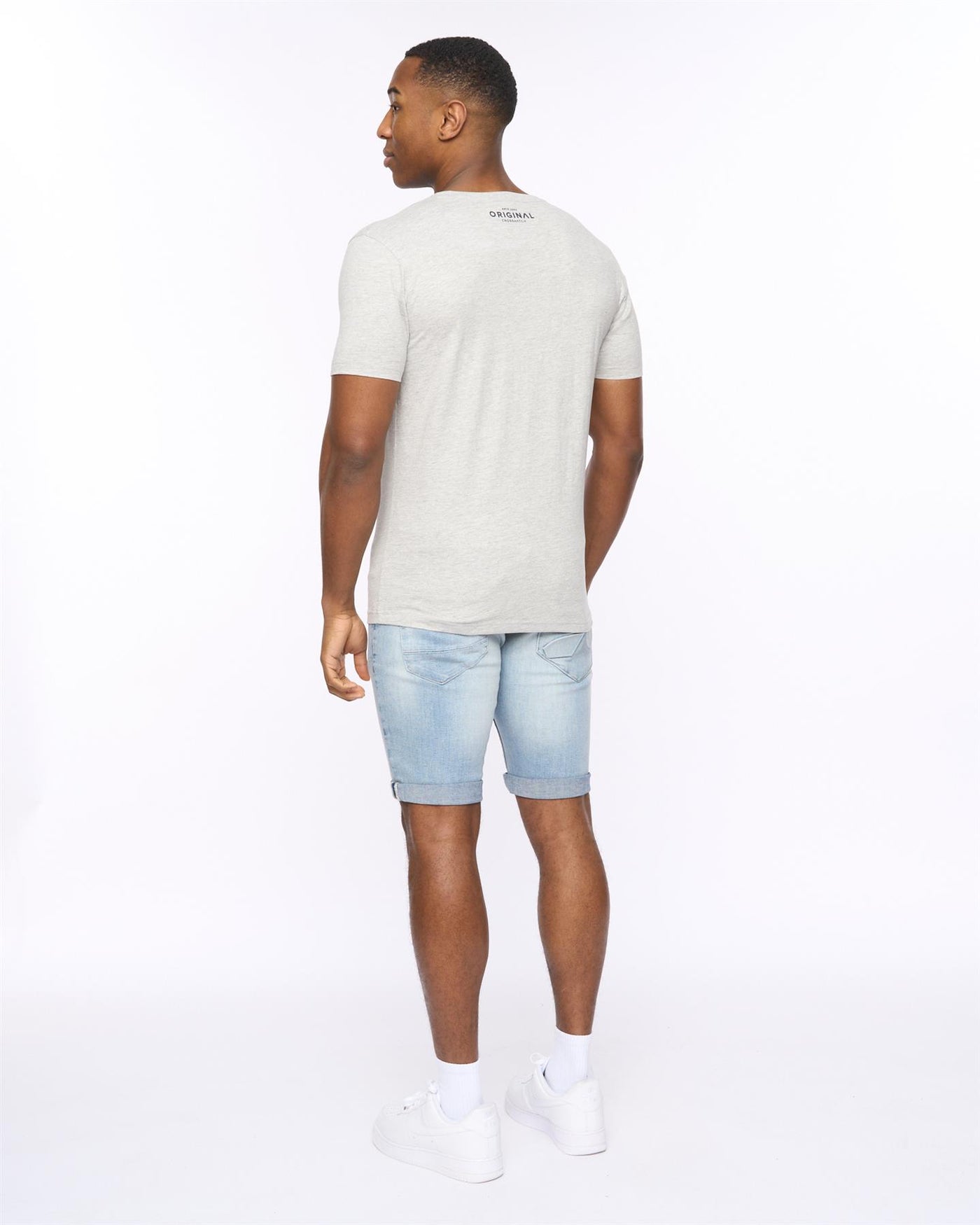 Mens Wilsby T-Shirt Grey Marl