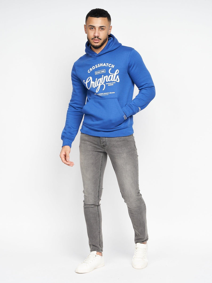 Mens Bartamax Hoodie Blue