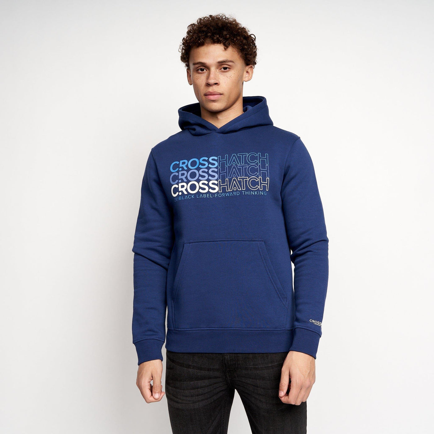 Mens Larmen Hoodie 2pk Navy/Blue