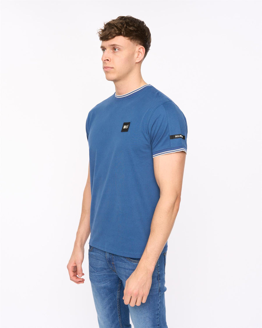 Mens Wrentham T-Shirt Denim Blue