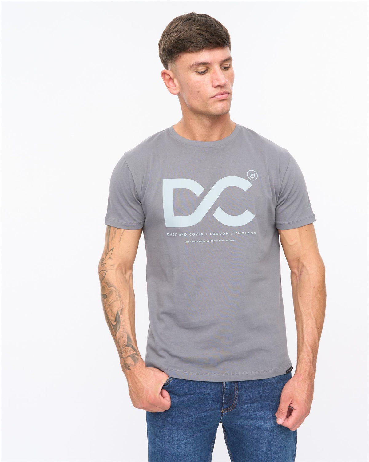 Mens Polymoore Heavy T-Shirt Petrol