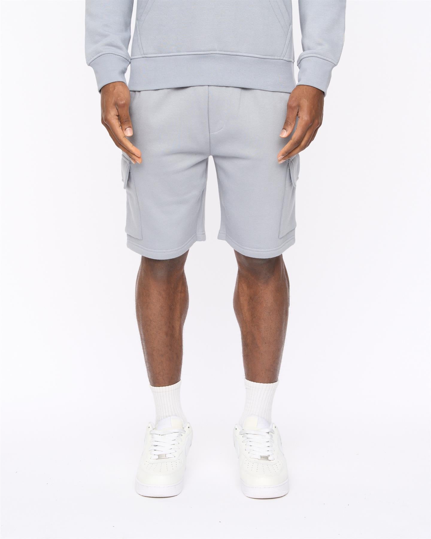 Mens Bardon Cargo Shorts Steel Blue