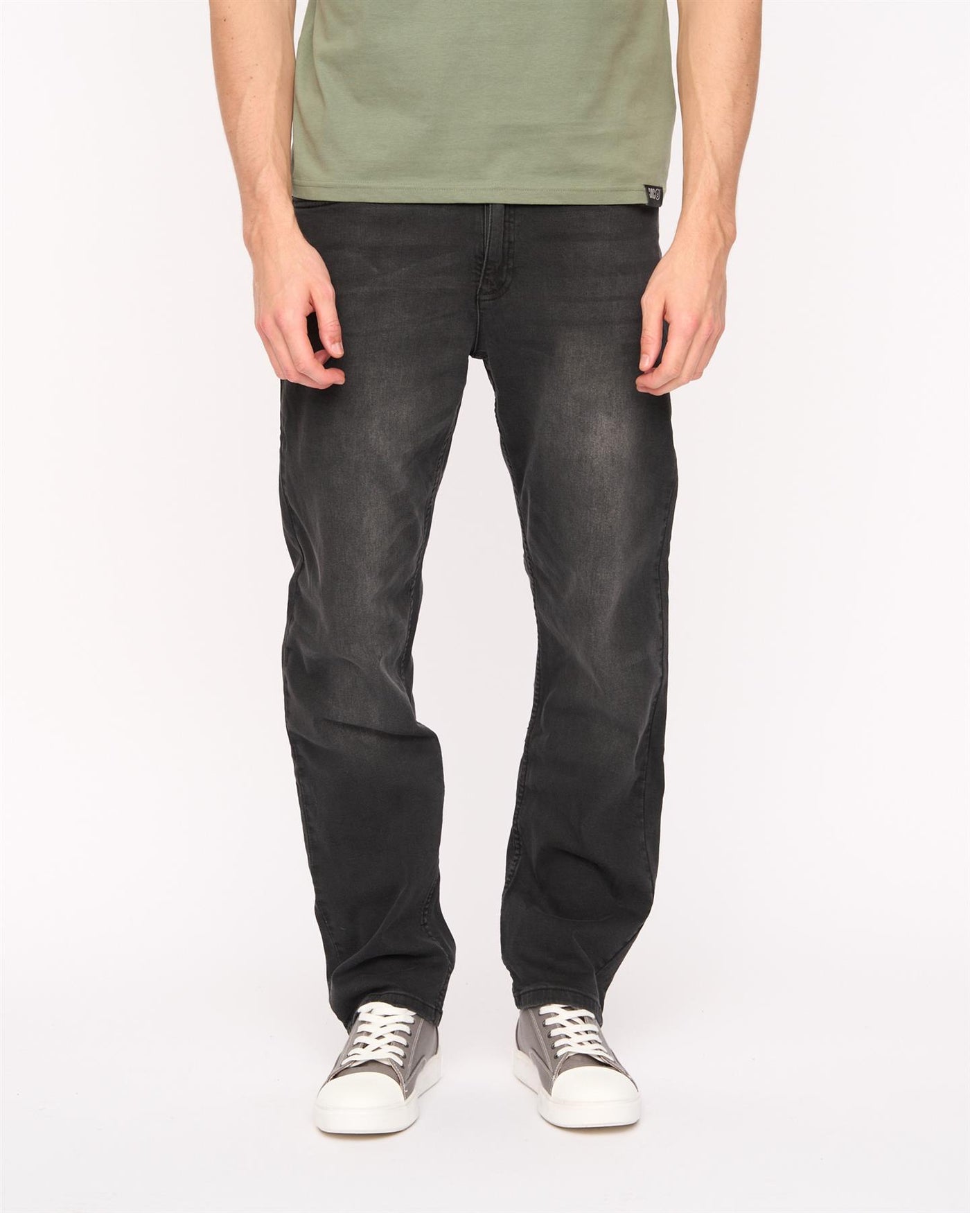 Mens Kelvyn Relaxed Fit Jeans Black