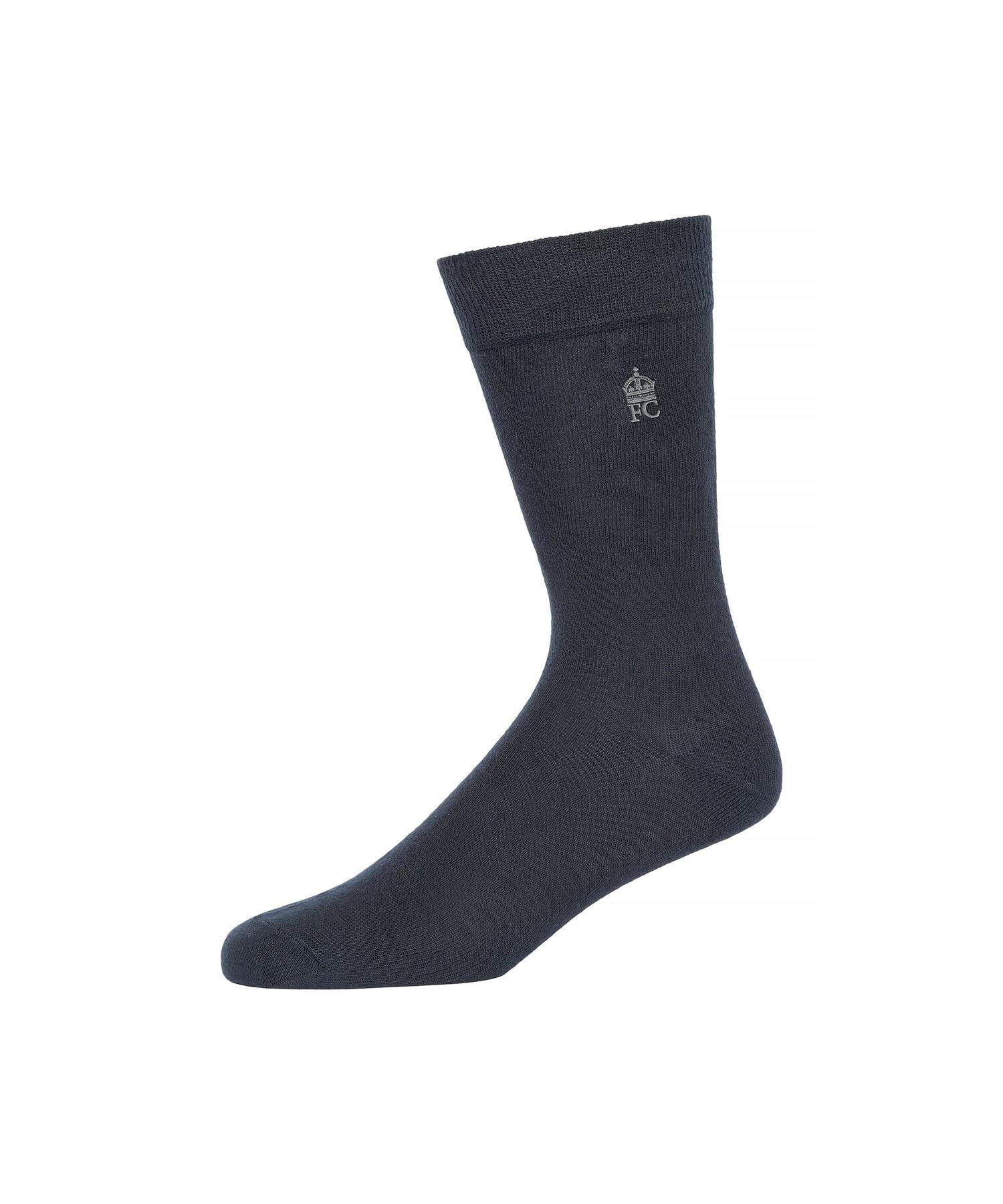 Mens Dot Socks 3pk Marine/Chateaux