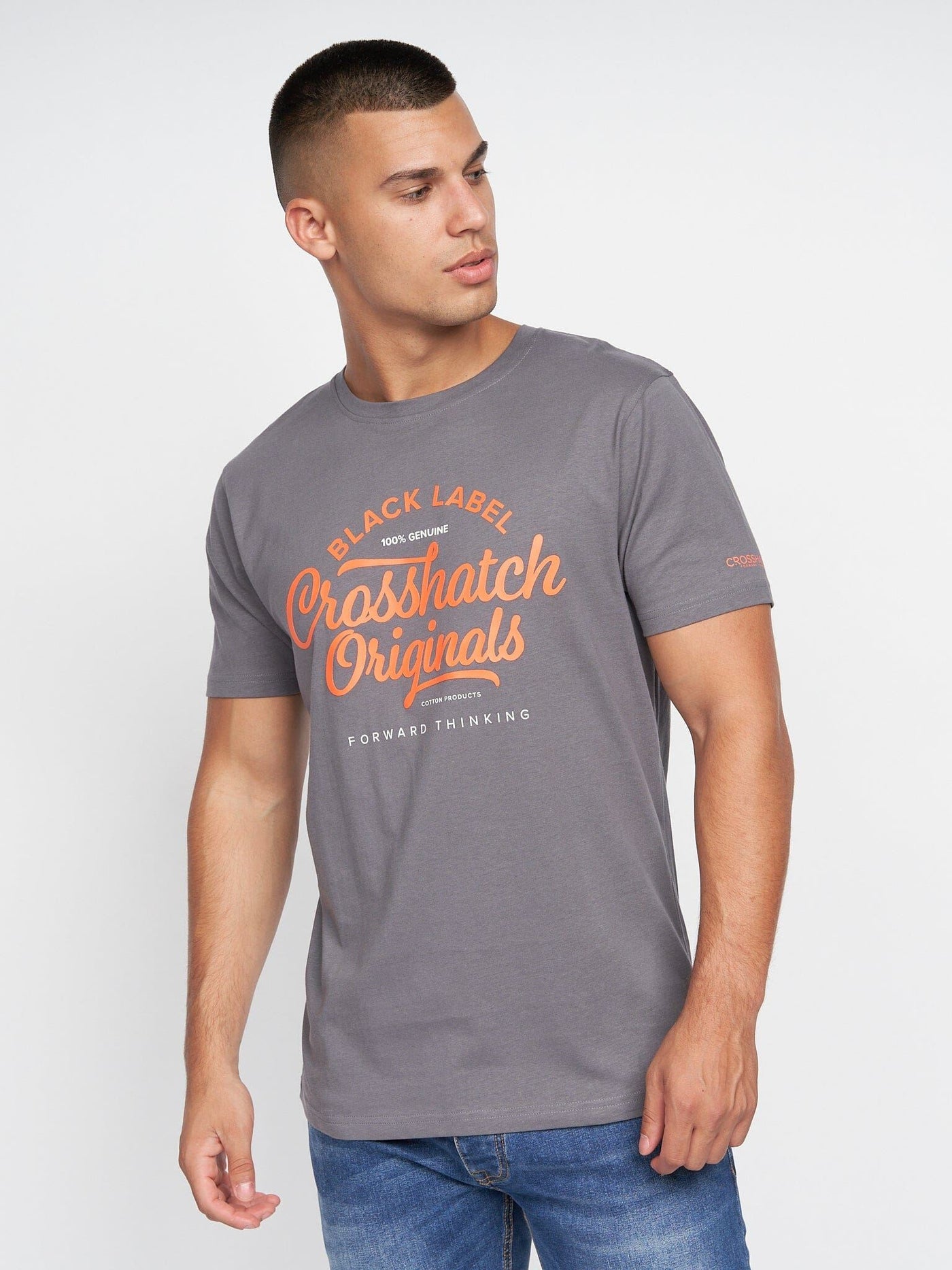 Univarsity T-Shirt 2pk Olive/Grey