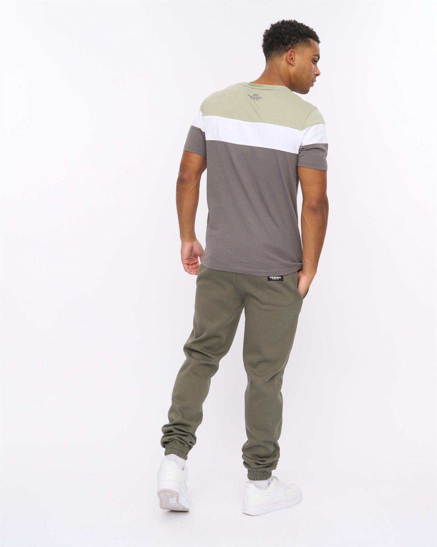 Mens Pattermay T-Shirt Light Olive